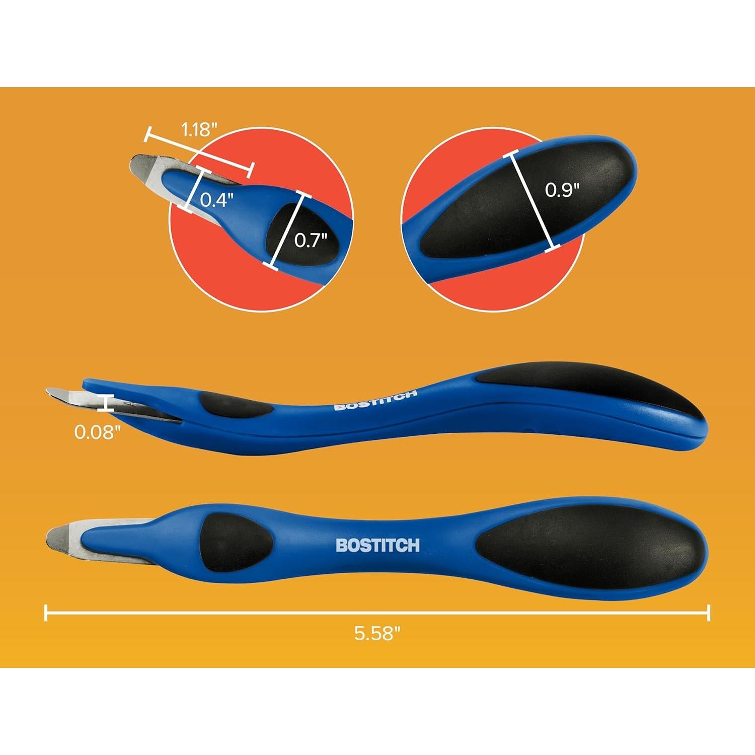 Quitagrapas Bostitch Estilo Empuje Azul 30000-BLUE