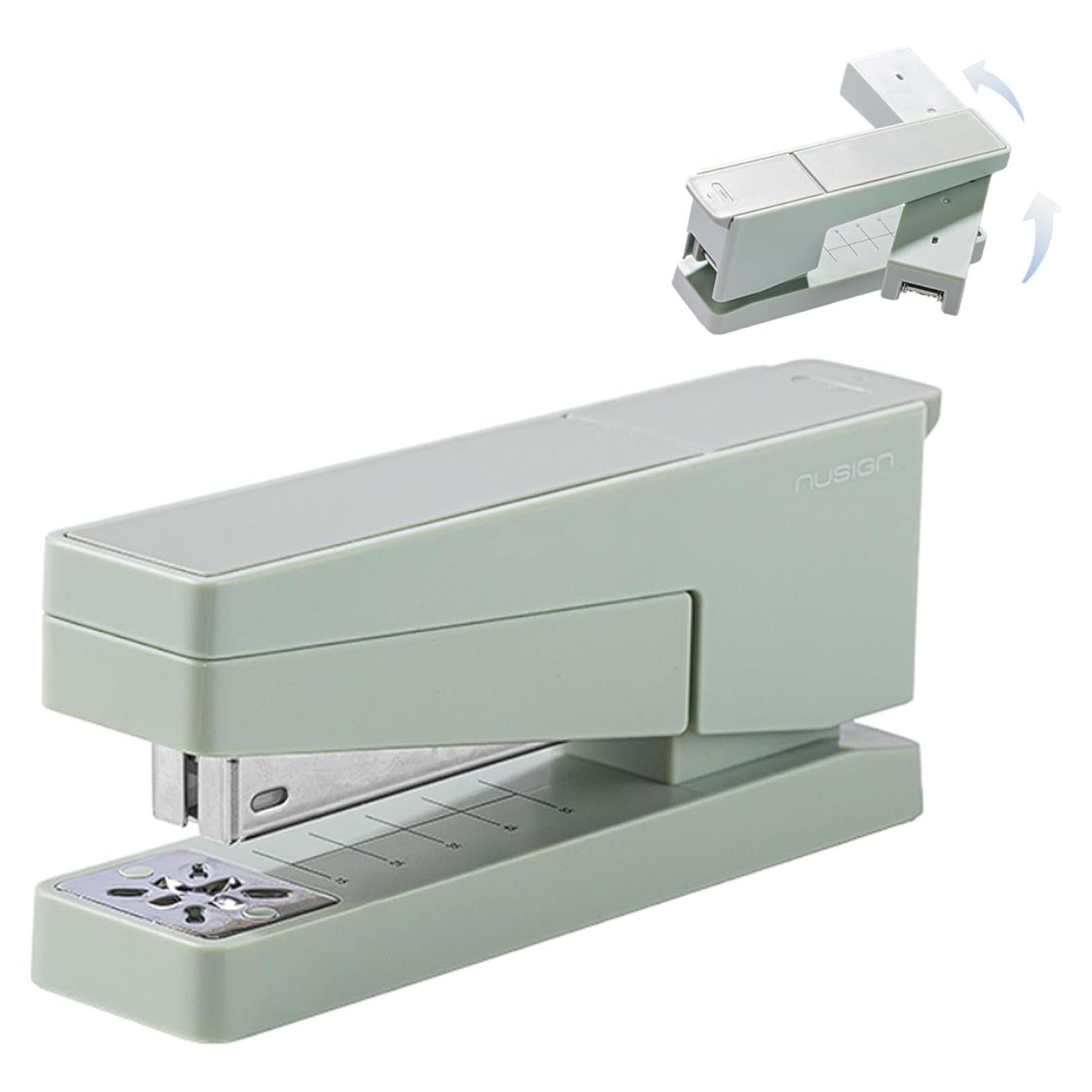 Grapadora de brazo oscilante ThermoBox 25 hojas Verde