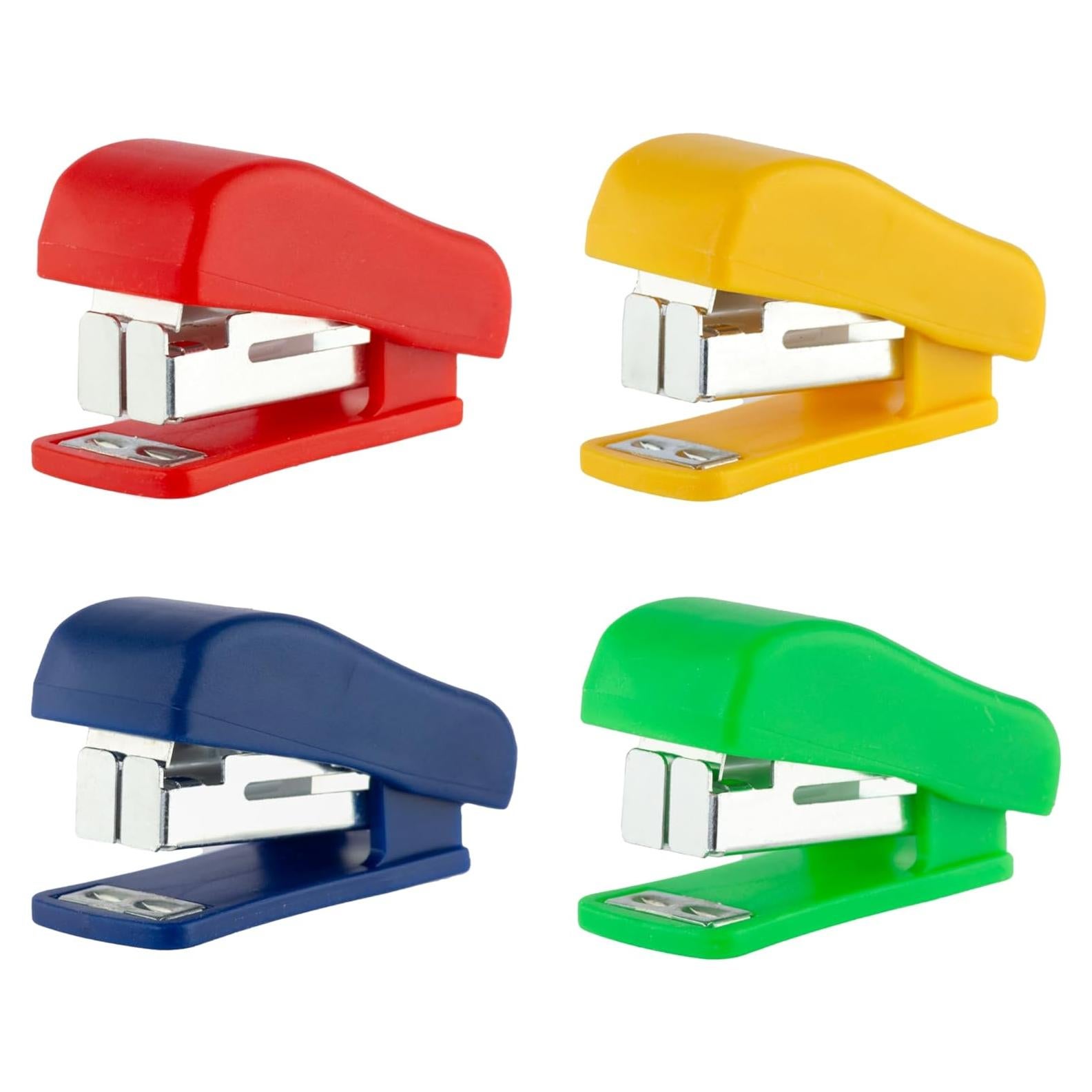 Grapadoras Mini GWOZI - Juego de 4 Grapadoras Compactas