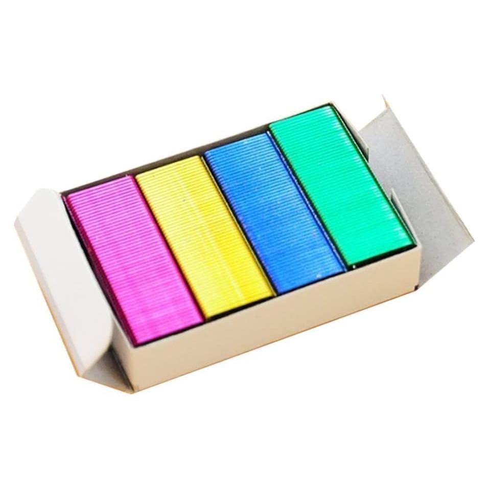 Grapas Mini de Colores Zenarao 800 Unidades 24mm x 6mm