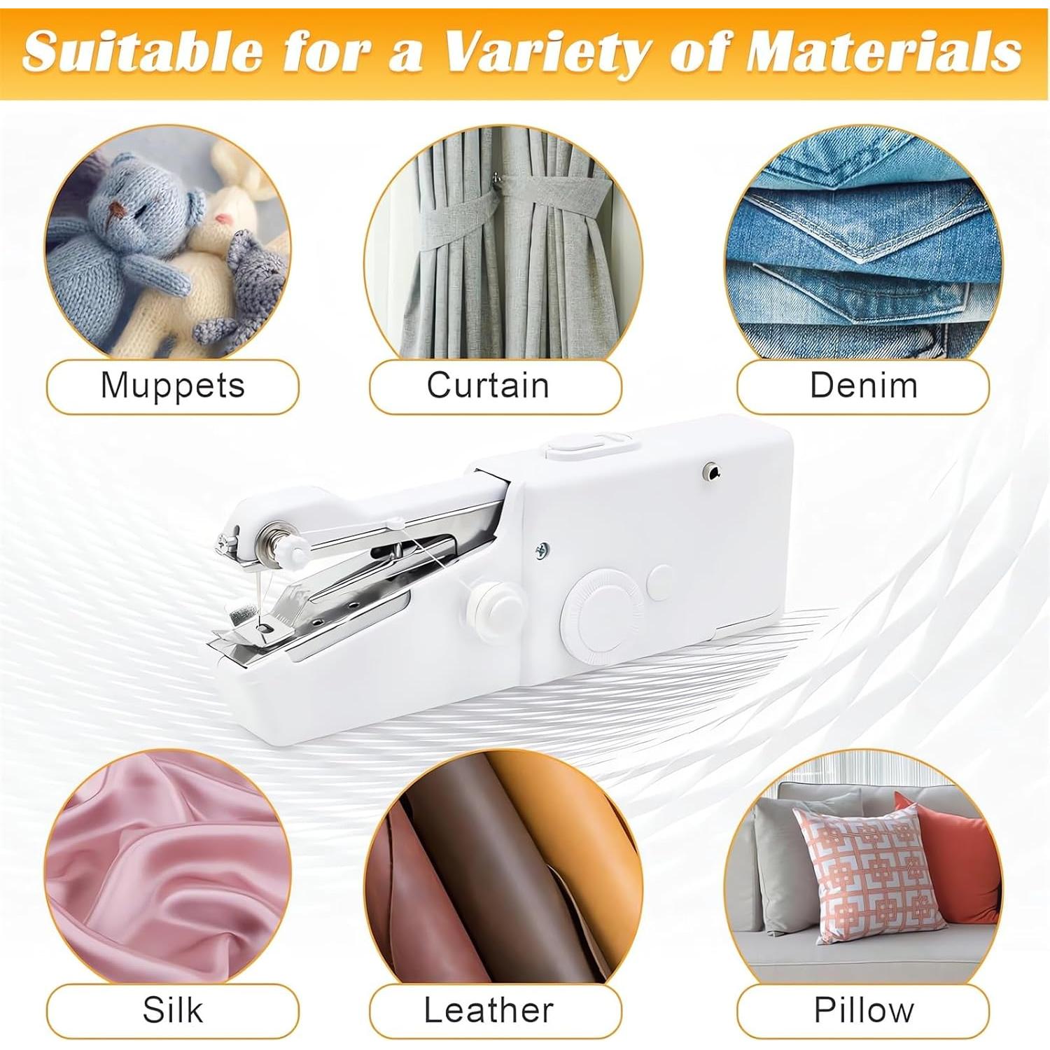 Máquina de Coser Portátil de Mano YINSEXY Mini USB 22x15cm