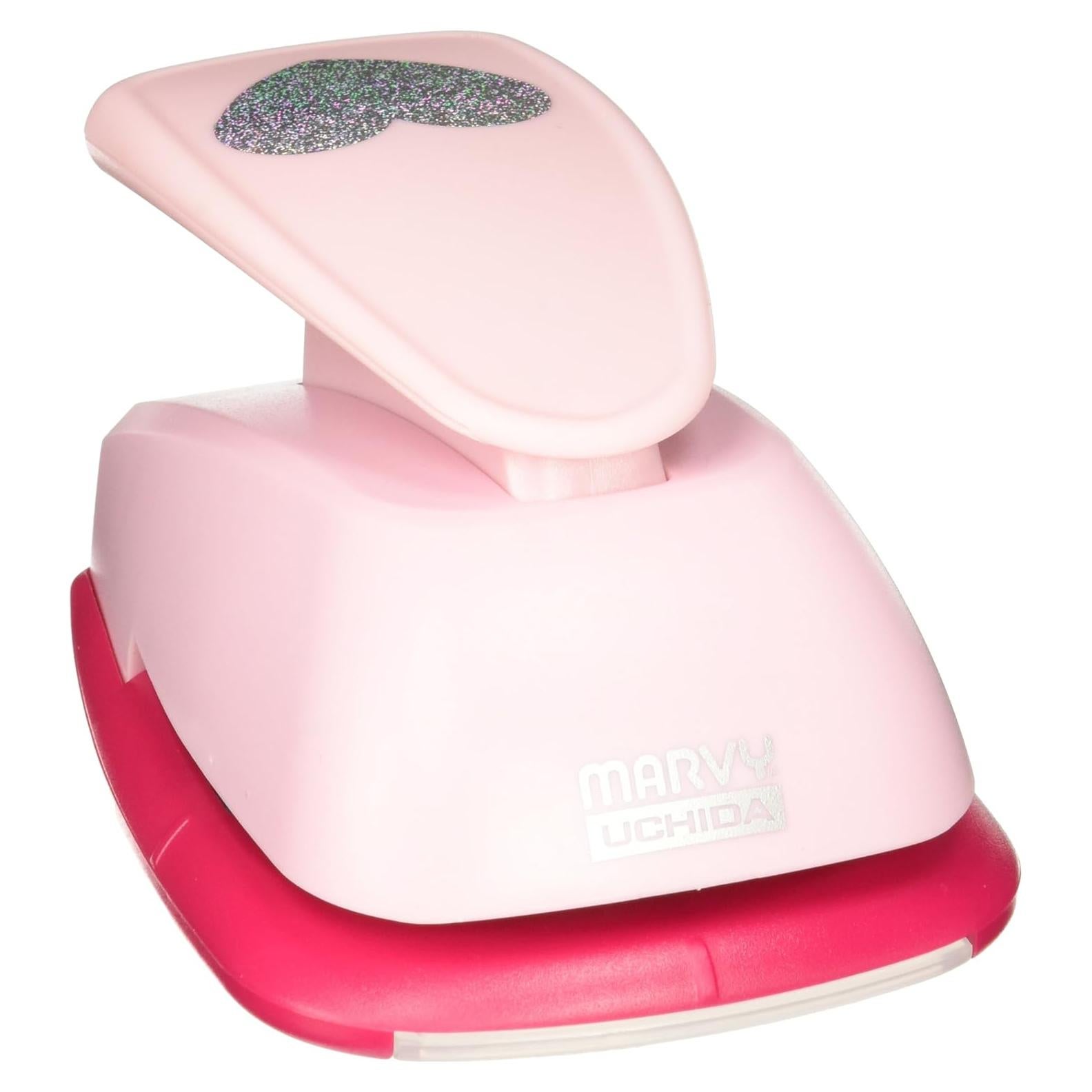 Troqueladora Manual Marvy Uchida Corazón 6.35 cm Rosa