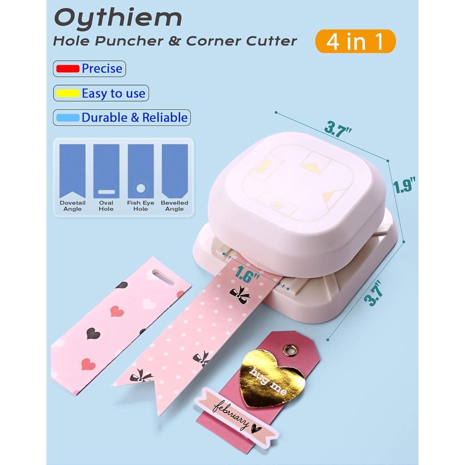 Perforadora y Cortadora de Esquinas 4 en 1 Oythiem - Manualidades