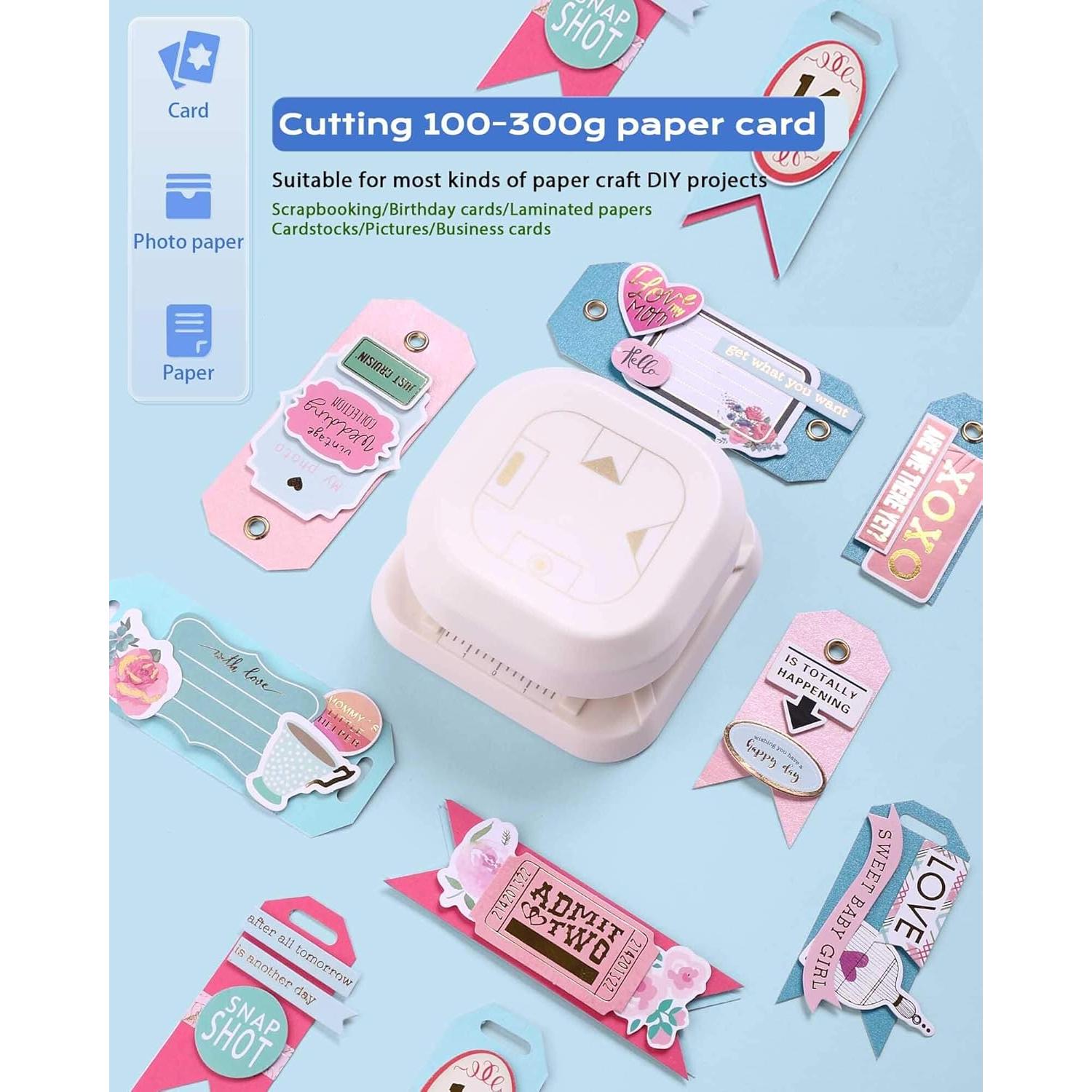 Perforadora y Cortadora de Esquinas 4 en 1 Oythiem - Manualidades