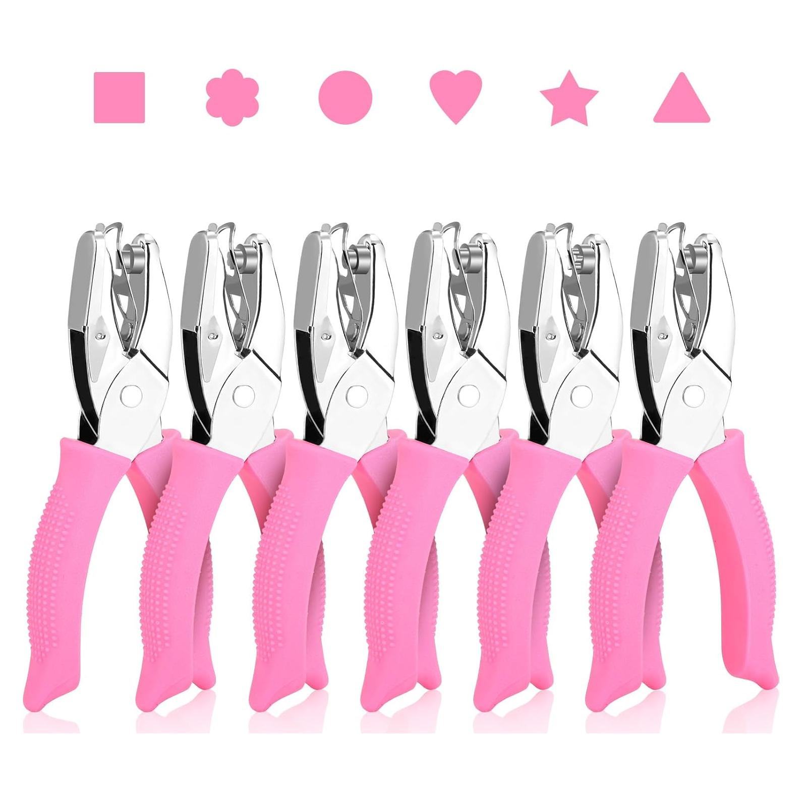 Juego de 6 Perforadoras MAPVOLUT para Manualidades - 1/4"