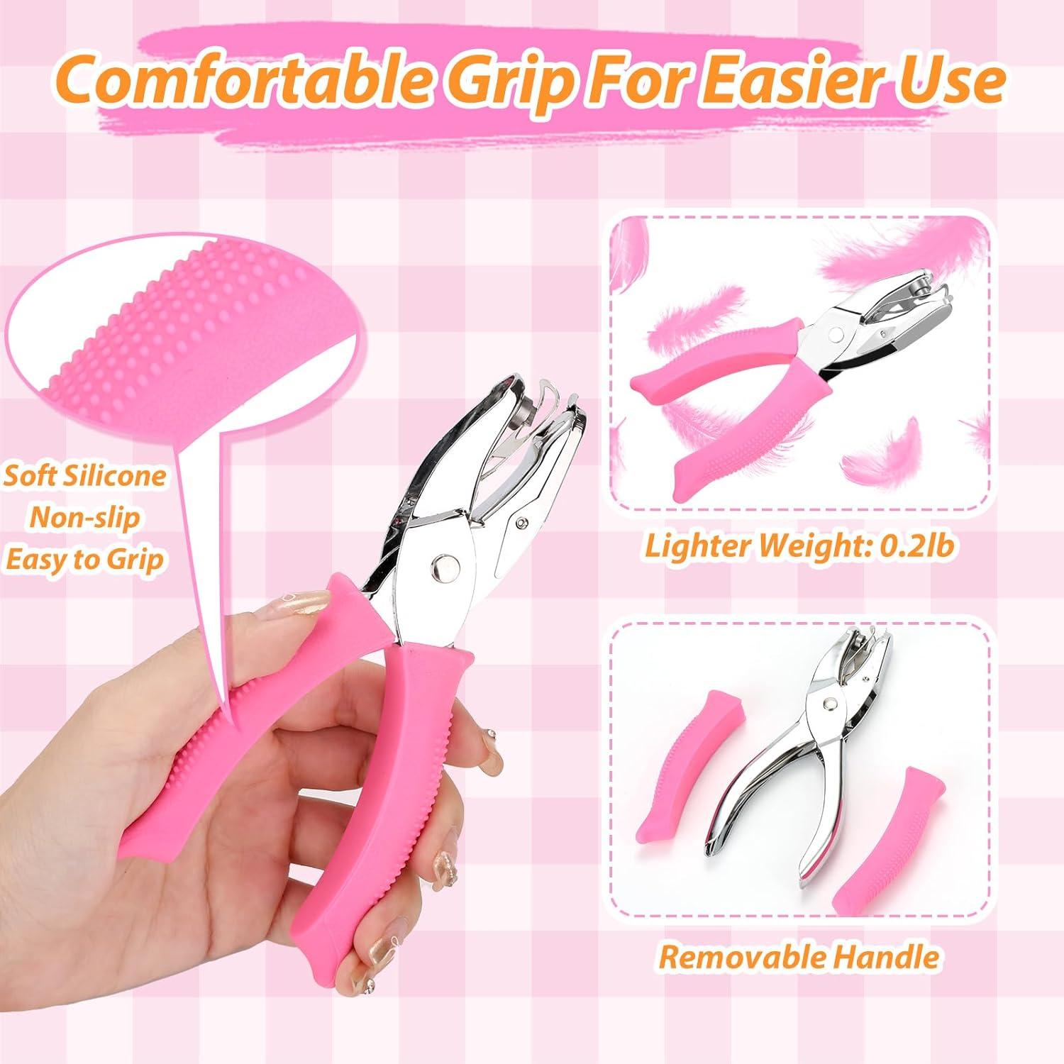 Juego de 6 Perforadoras MAPVOLUT para Manualidades - 1/4"