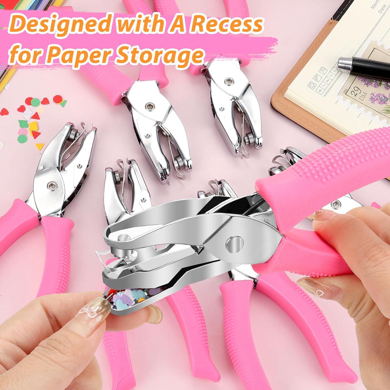 Juego de 6 Perforadoras MAPVOLUT para Manualidades - 1/4"