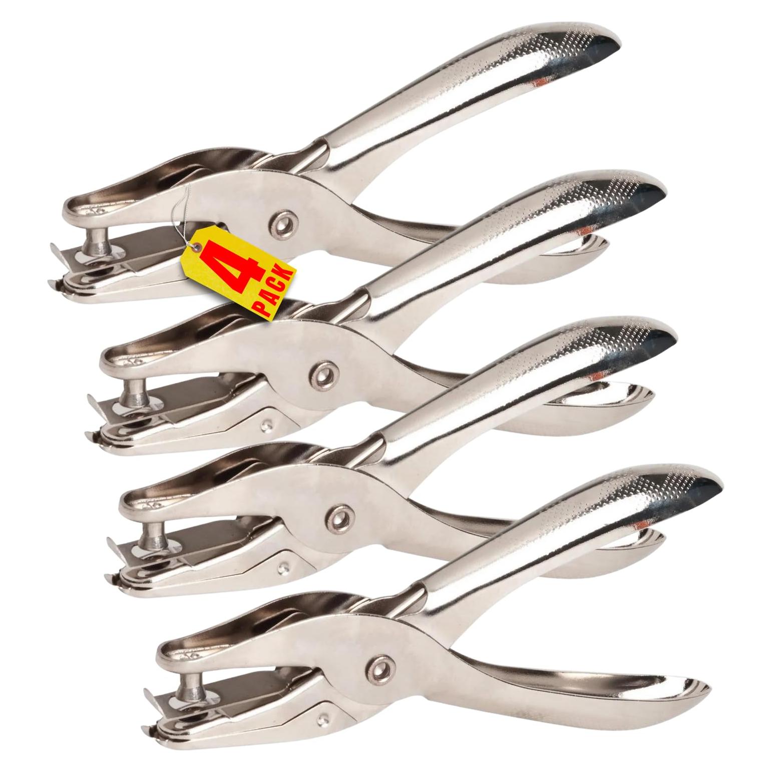 Perforadora de Un Solo Agujero 1EnLaOficina - Paquete de 4