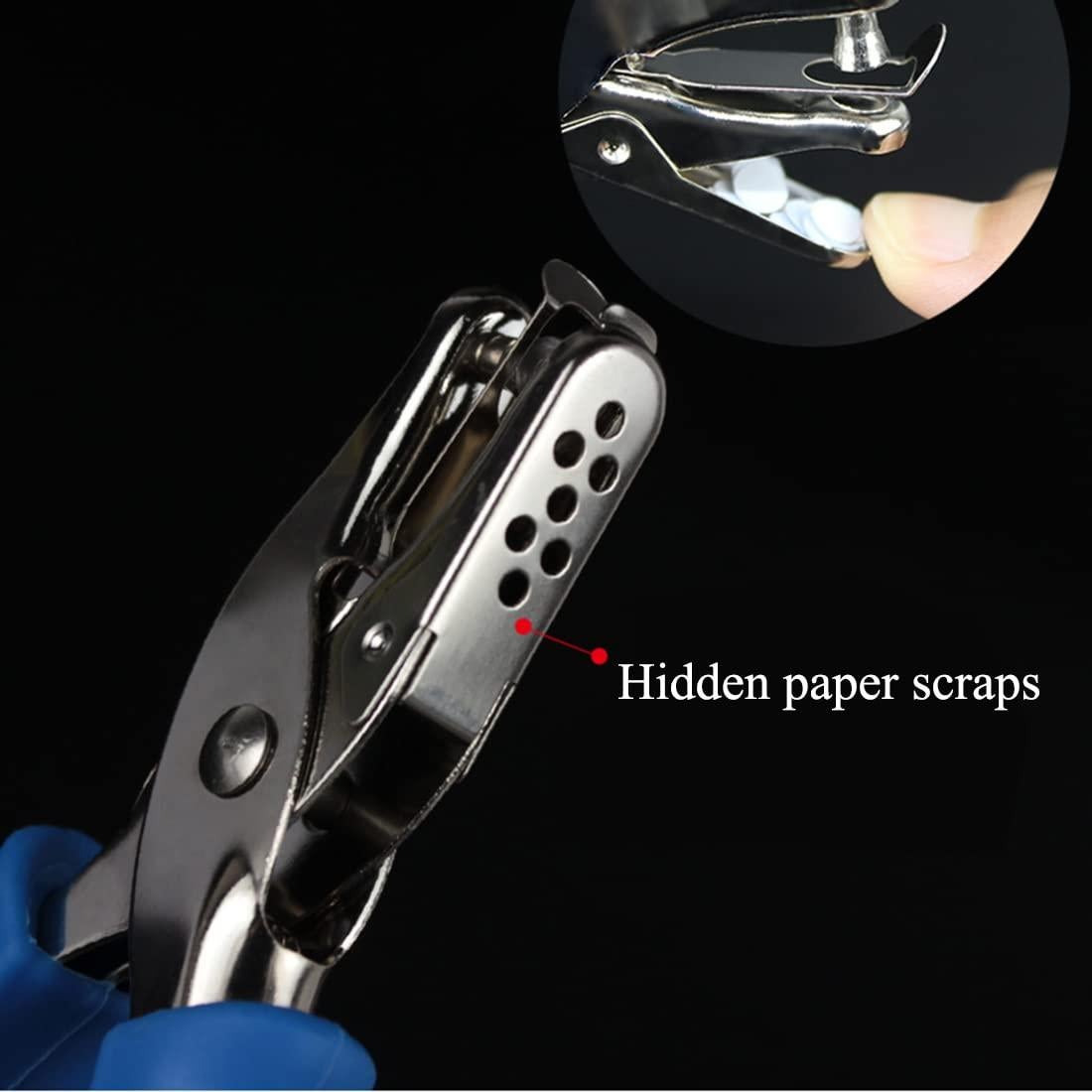 Perforadora de Papel Bioamy 6mm Manual para Oficina y Escuela