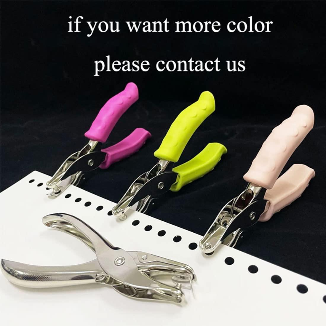 Perforadora de Papel Bioamy 6mm Manual para Oficina y Escuela