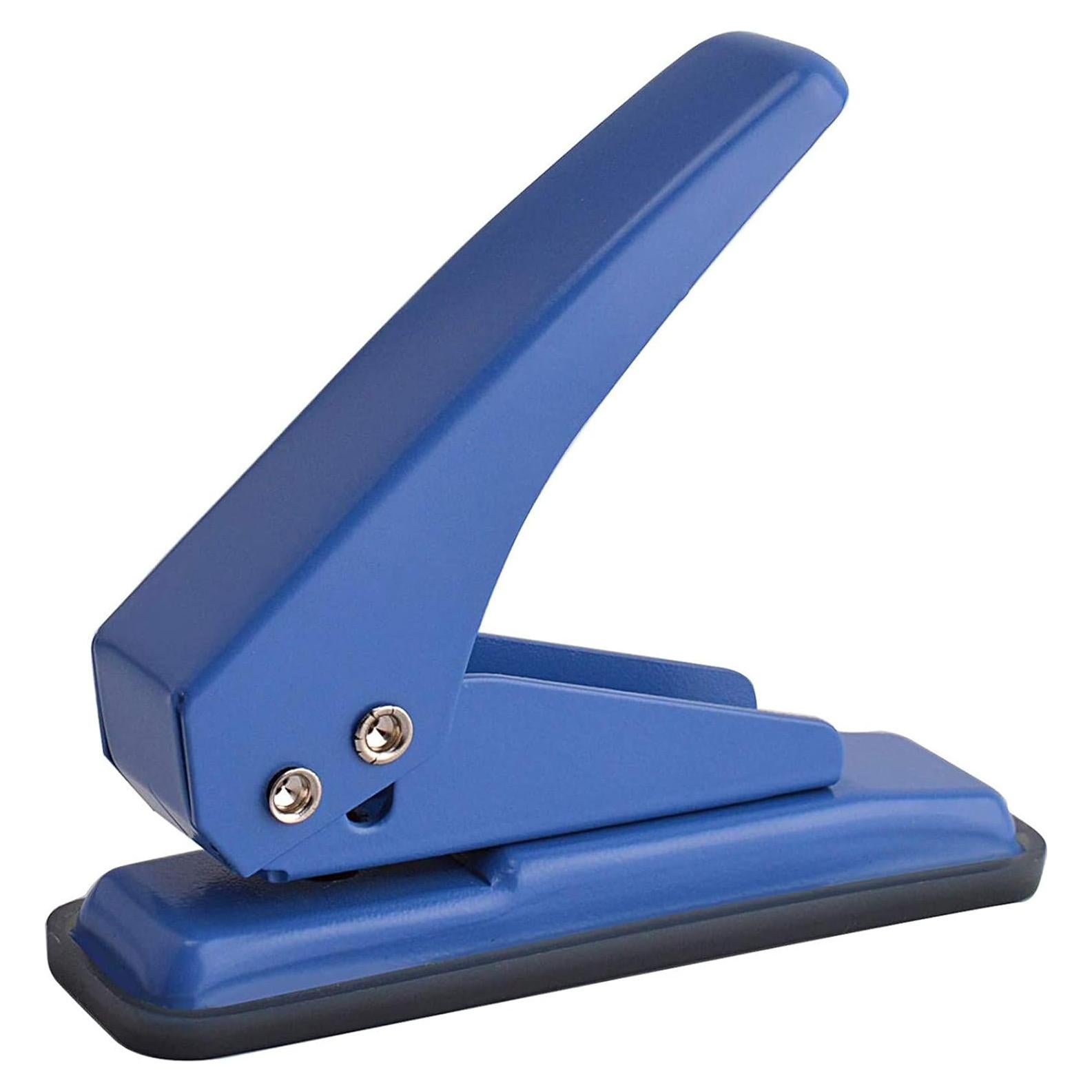 Perforadora MROCO Azul 1 Orificio 20 Hojas Manual Portátil