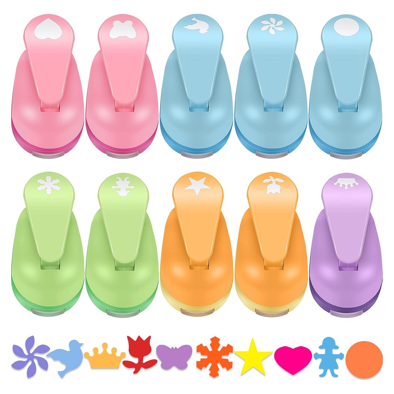 Troqueladoras de Papel Mini Outus - 10 Piezas para Manualidades