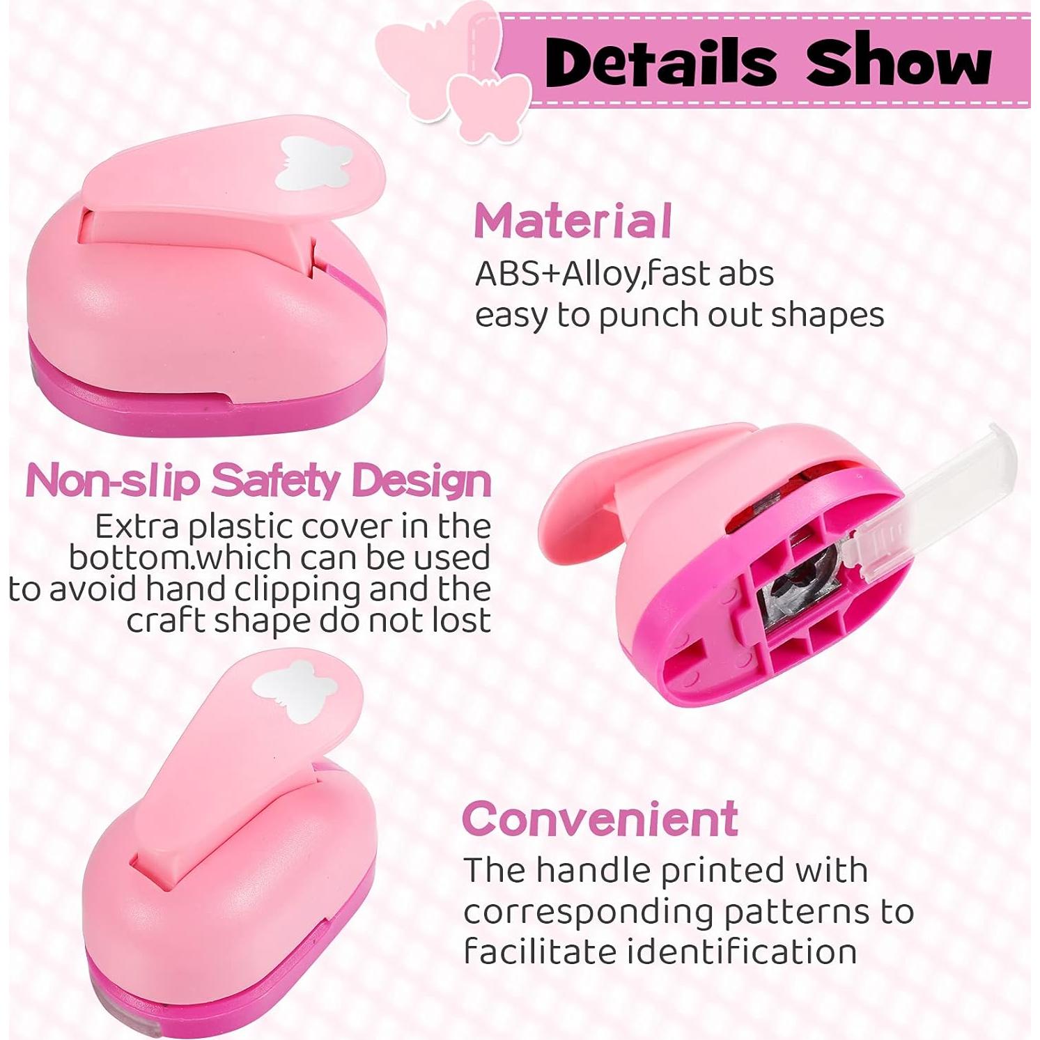 Troqueladoras de Papel Mini Outus - 10 Piezas para Manualidades