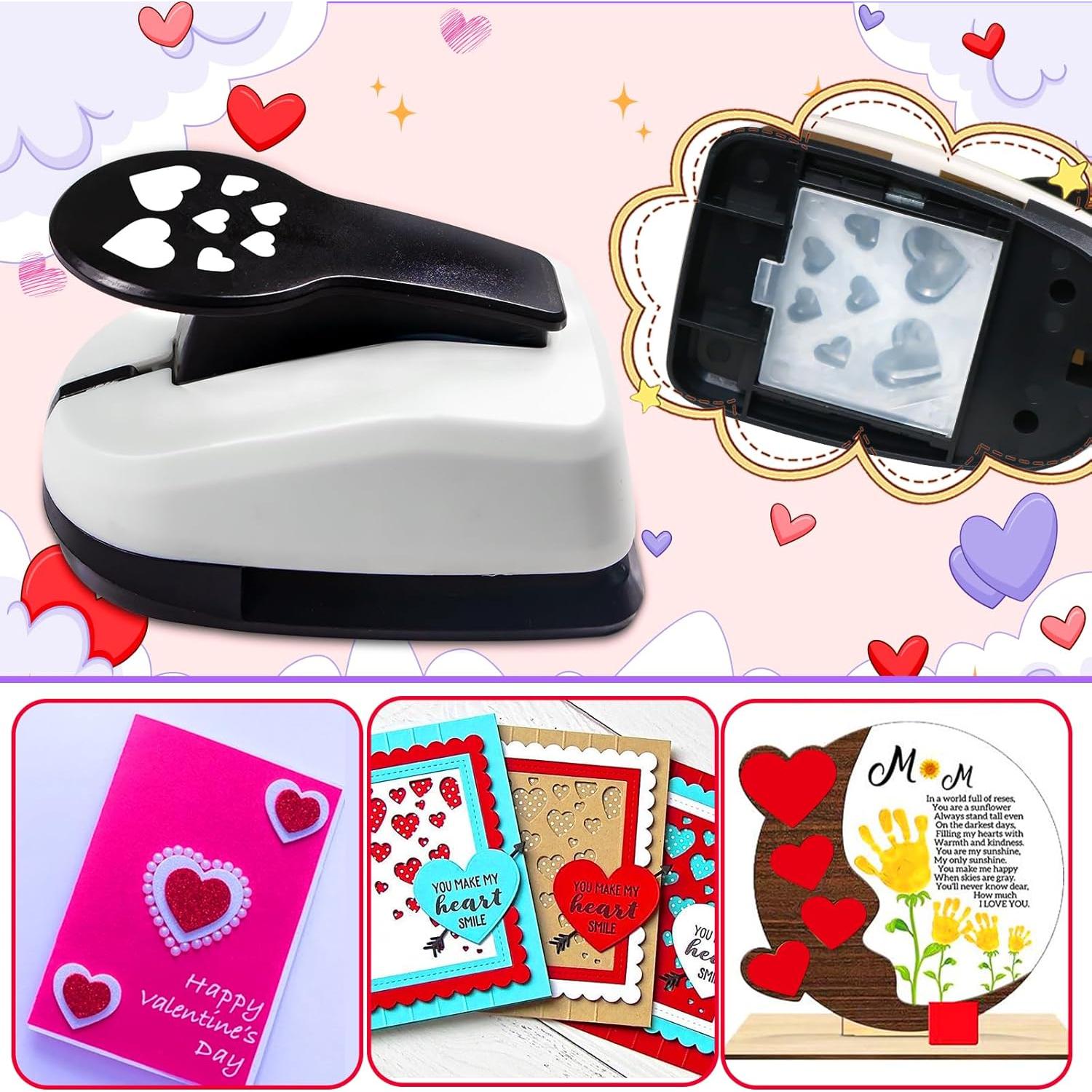 Perforadora de Corazones HKKYO LP-20-7, 2 y 3 pulgadas