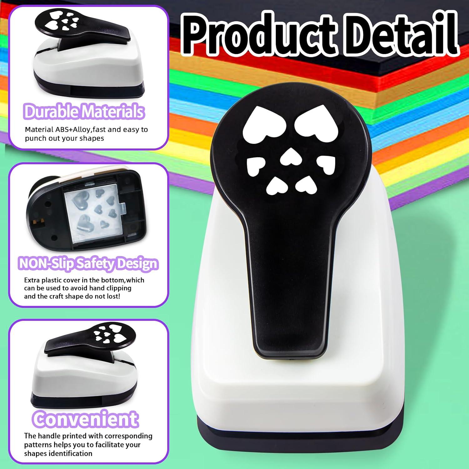 Perforadora de Corazones HKKYO LP-20-7, 2 y 3 pulgadas