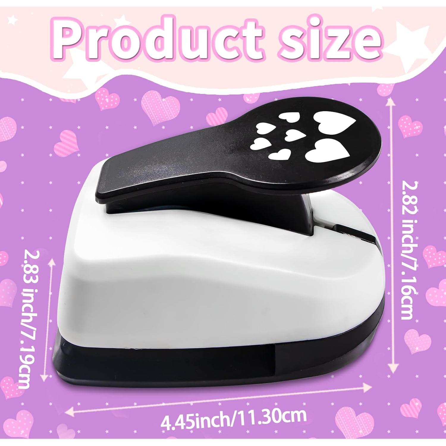 Perforadora de Corazones HKKYO LP-20-7, 2 y 3 pulgadas