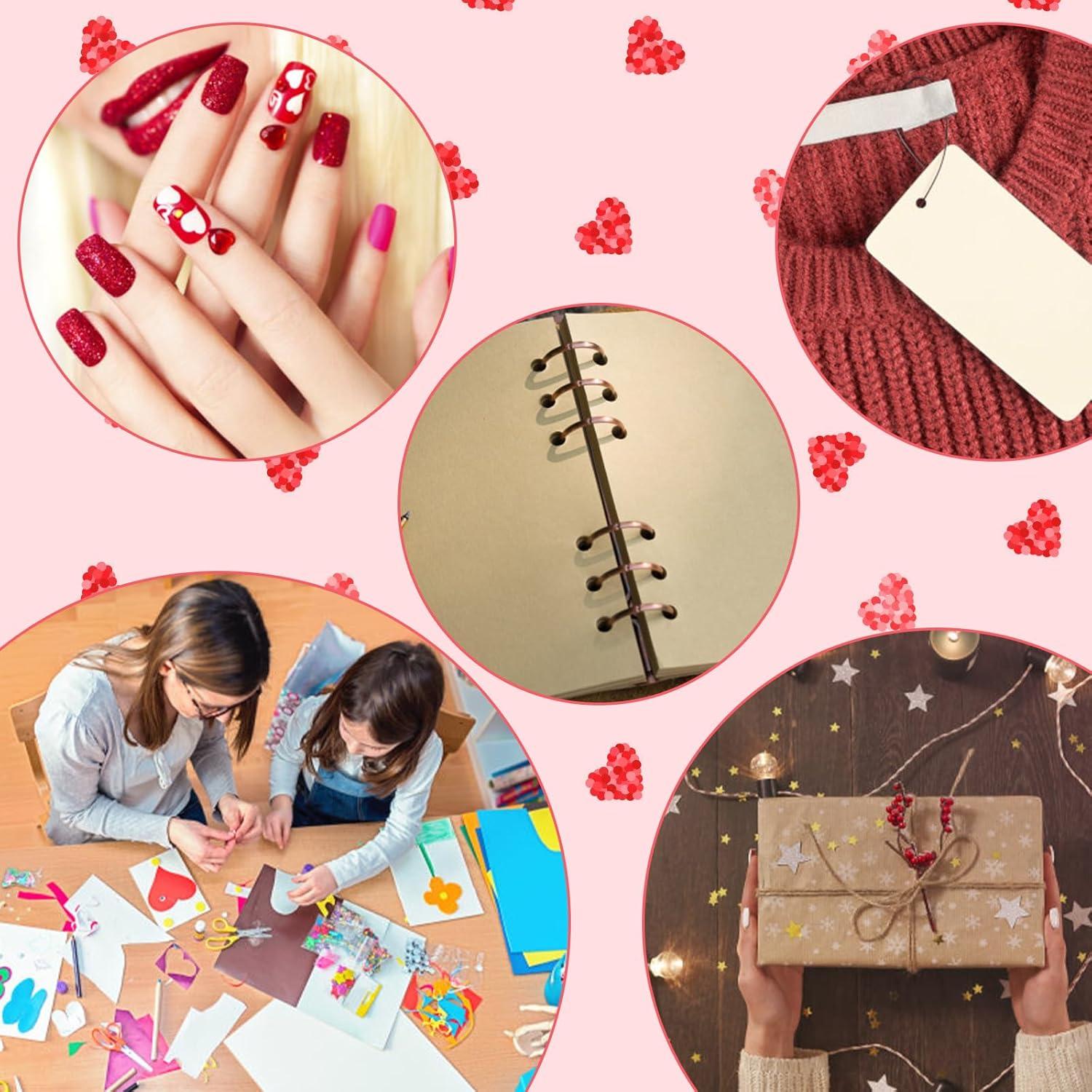 Perforadoras de Papel Jucoan 5 Piezas Metal 1/4 1/8 1/16