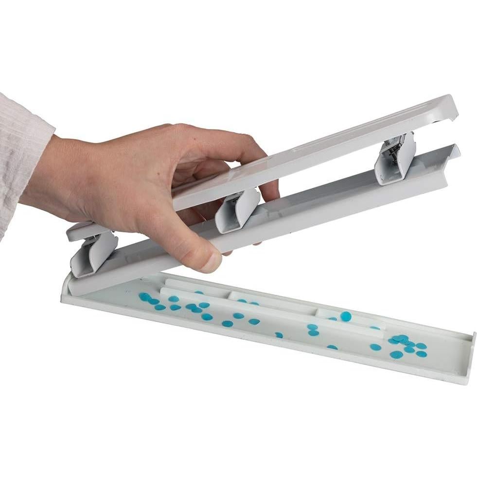 Perforadora de Metal 3 Agujeros JAM Paper Blanca 10 Hojas