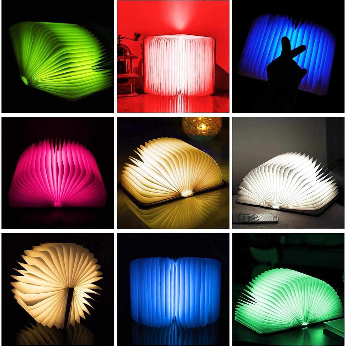 Lámpara de Libro Plegable XIUDI LED Recargable 21.8x16cm