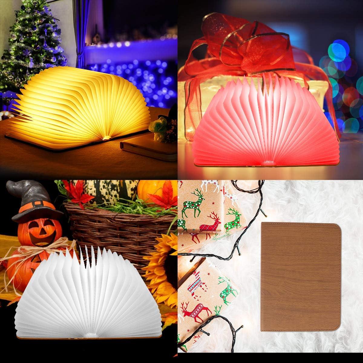 Lámpara de Libro Plegable XIUDI LED Recargable 21.8x16cm