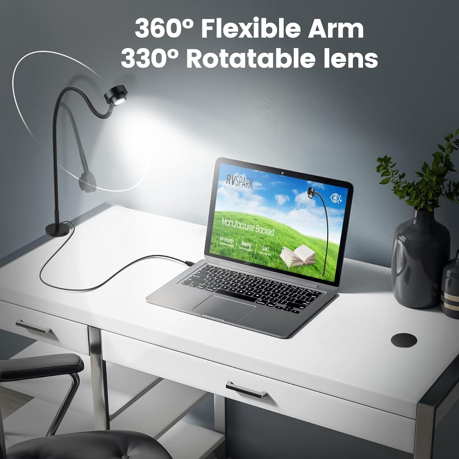 Luz de Lectura LED Magnética RVSPARK 3 Colores Regulable