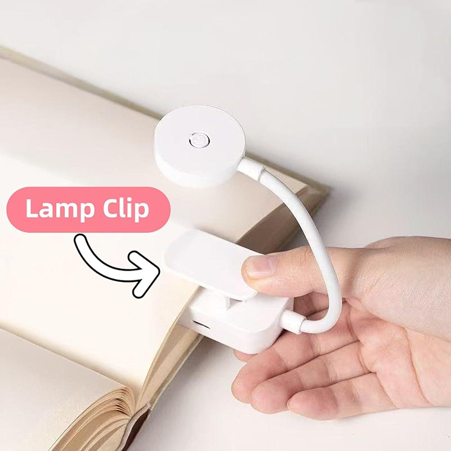 Luz de Libro Darlur Rojo - Paquete de 2, 3 Modos, Cuidado Ojos