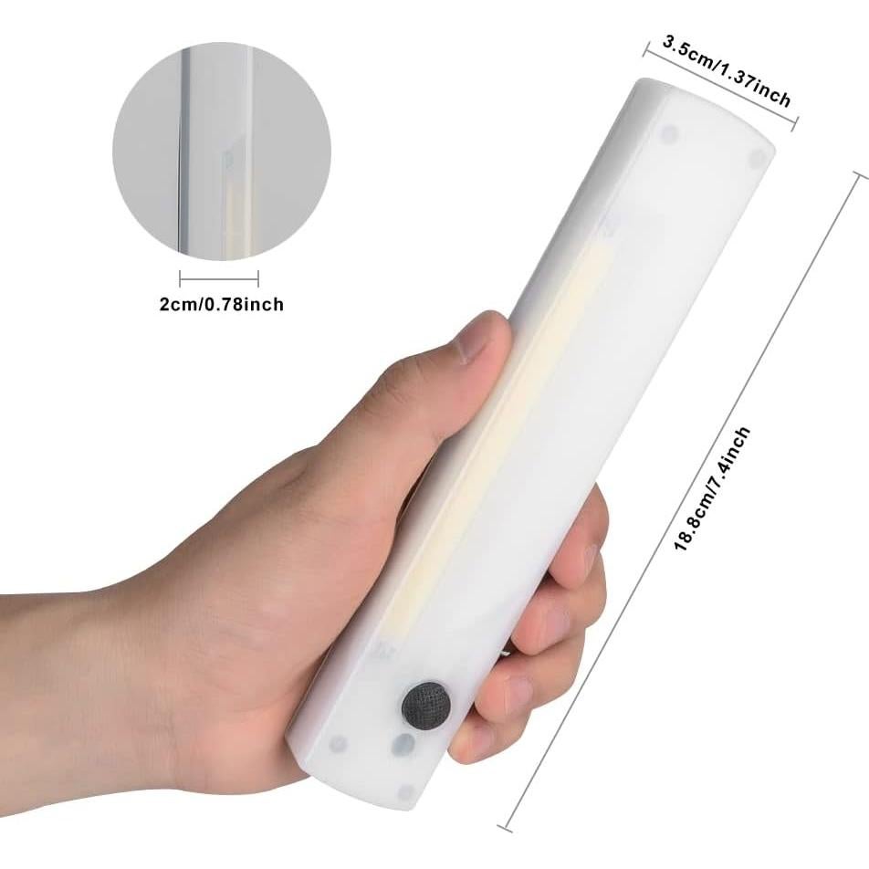 Luz LED Inalámbrica para Gabinete Vagocom 18.8x3.5cm 2 Piezas