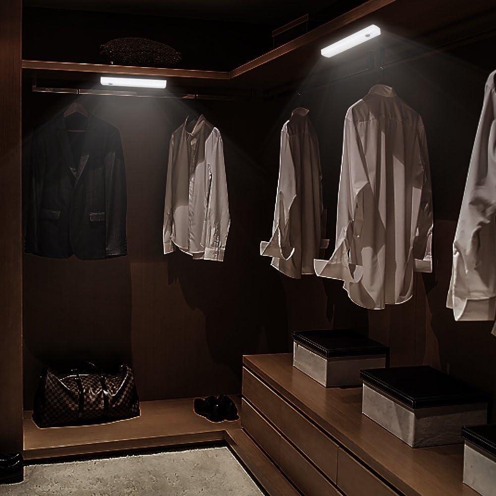 Luz LED Inalámbrica para Gabinete Vagocom 18.8x3.5cm 2 Piezas