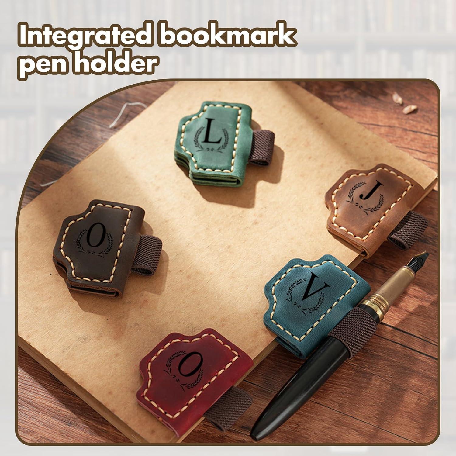 Marcador de Páginas Magnético de Cuero Aebgsa Personalizado