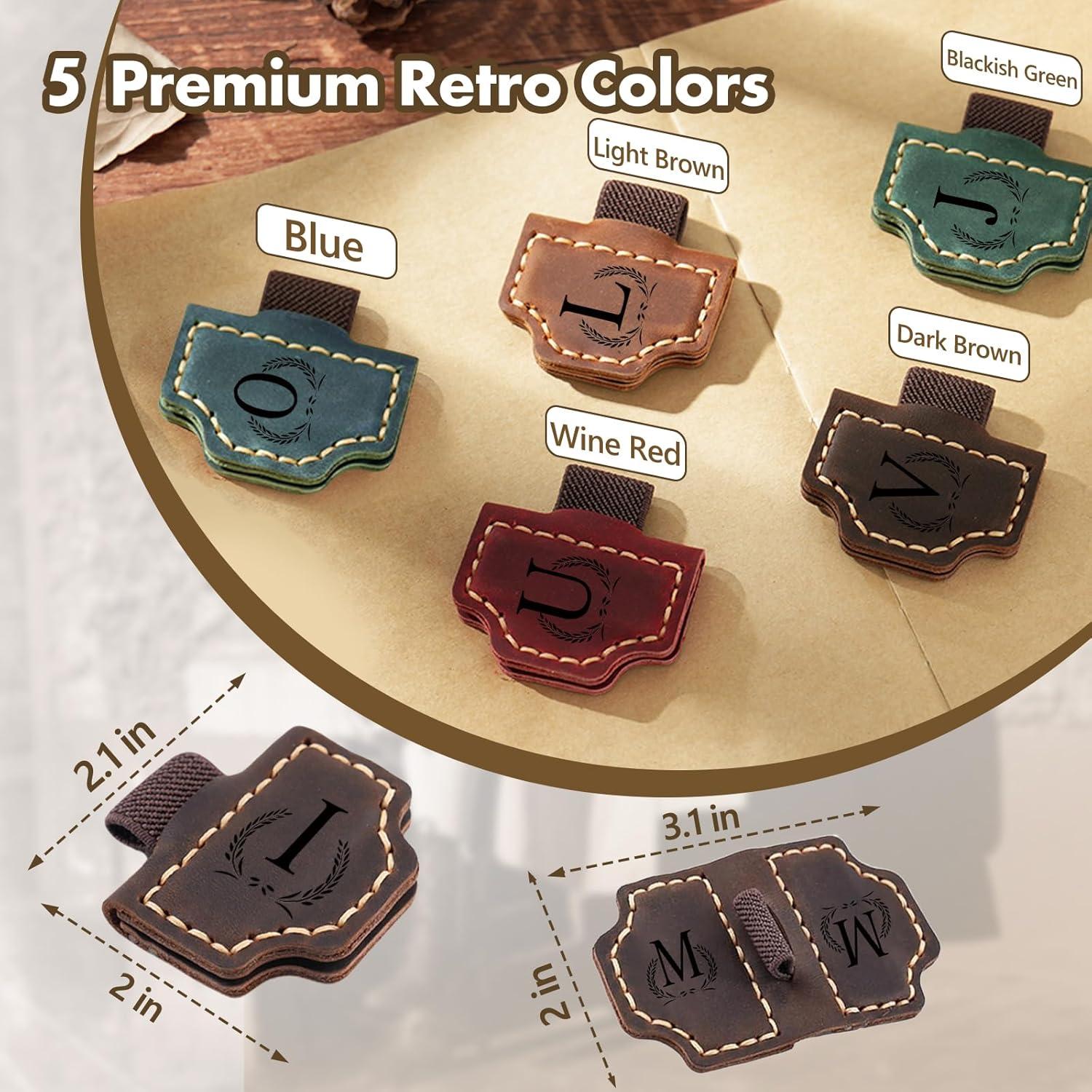 Marcador de Páginas Magnético de Cuero Aebgsa Personalizado