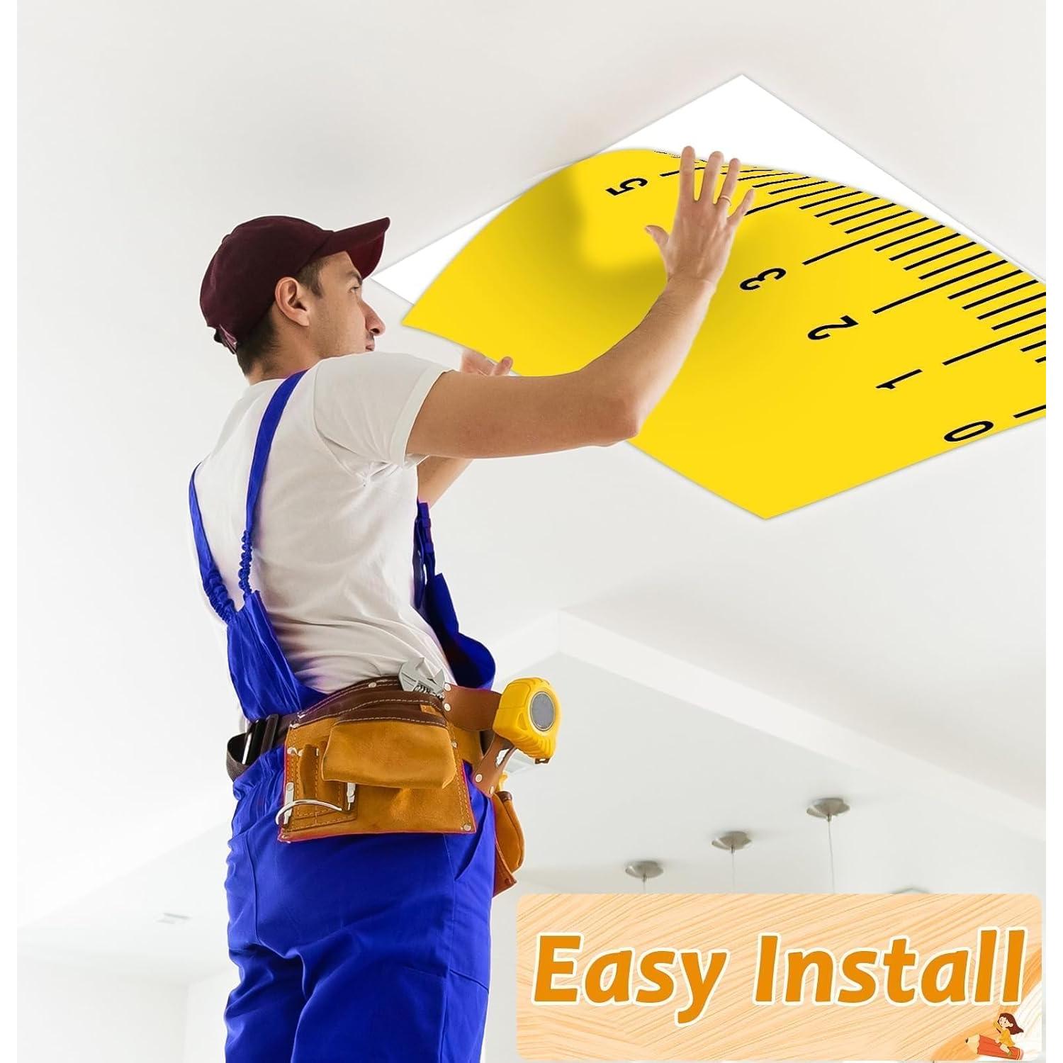 6 Filtros de Luz Fluorescente Magnéticos Wiooffen 120x60cm