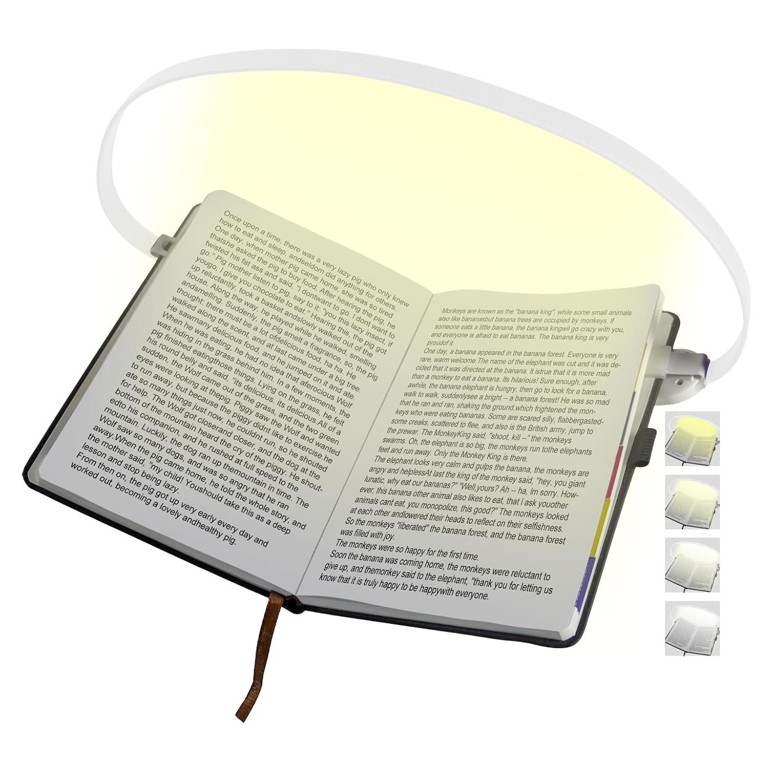 Luz de libro recargable Dongguan Kuke BLA20R 12 LED 4 colores