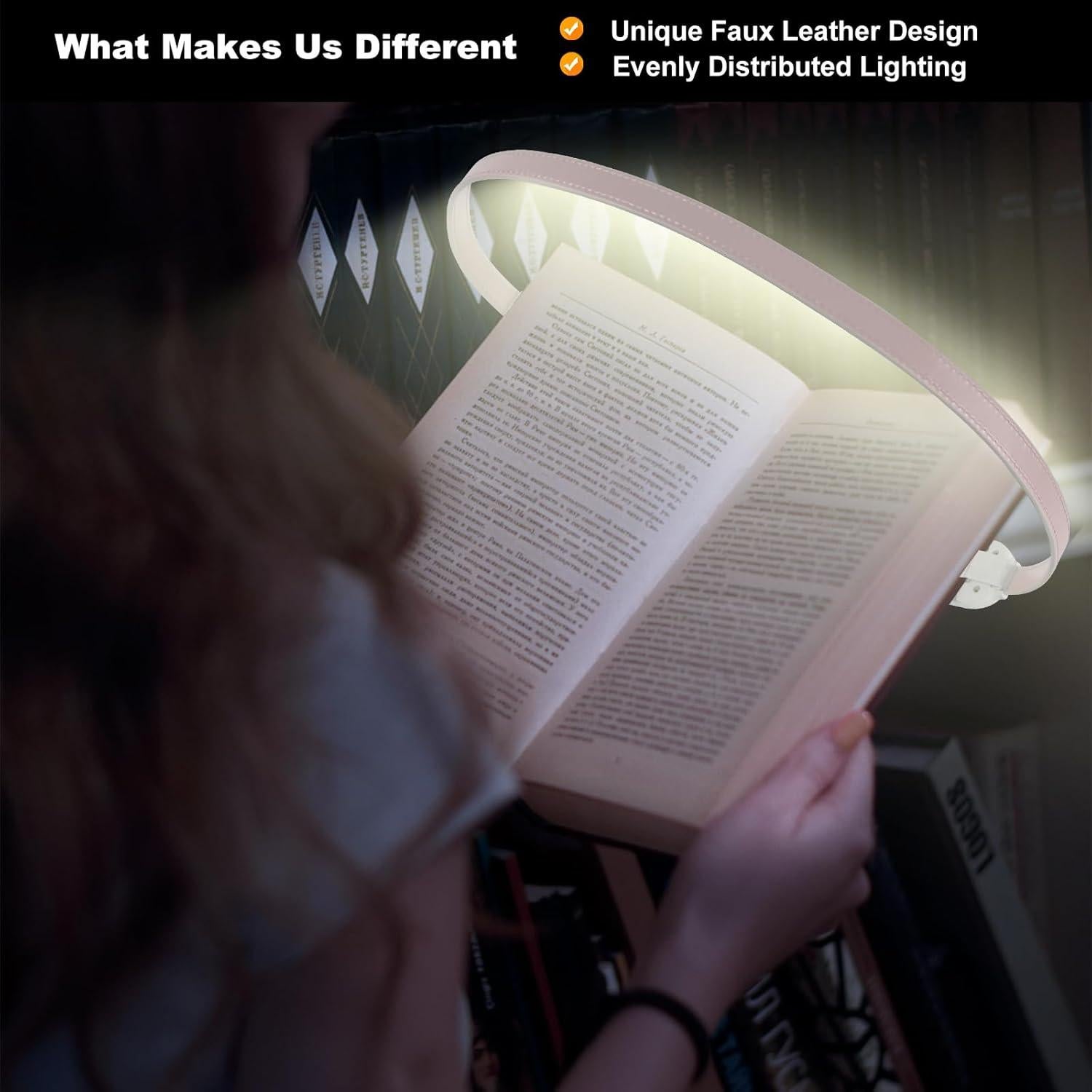 Luz de libro recargable Dongguan Kuke BLA20R 12 LED 4 colores