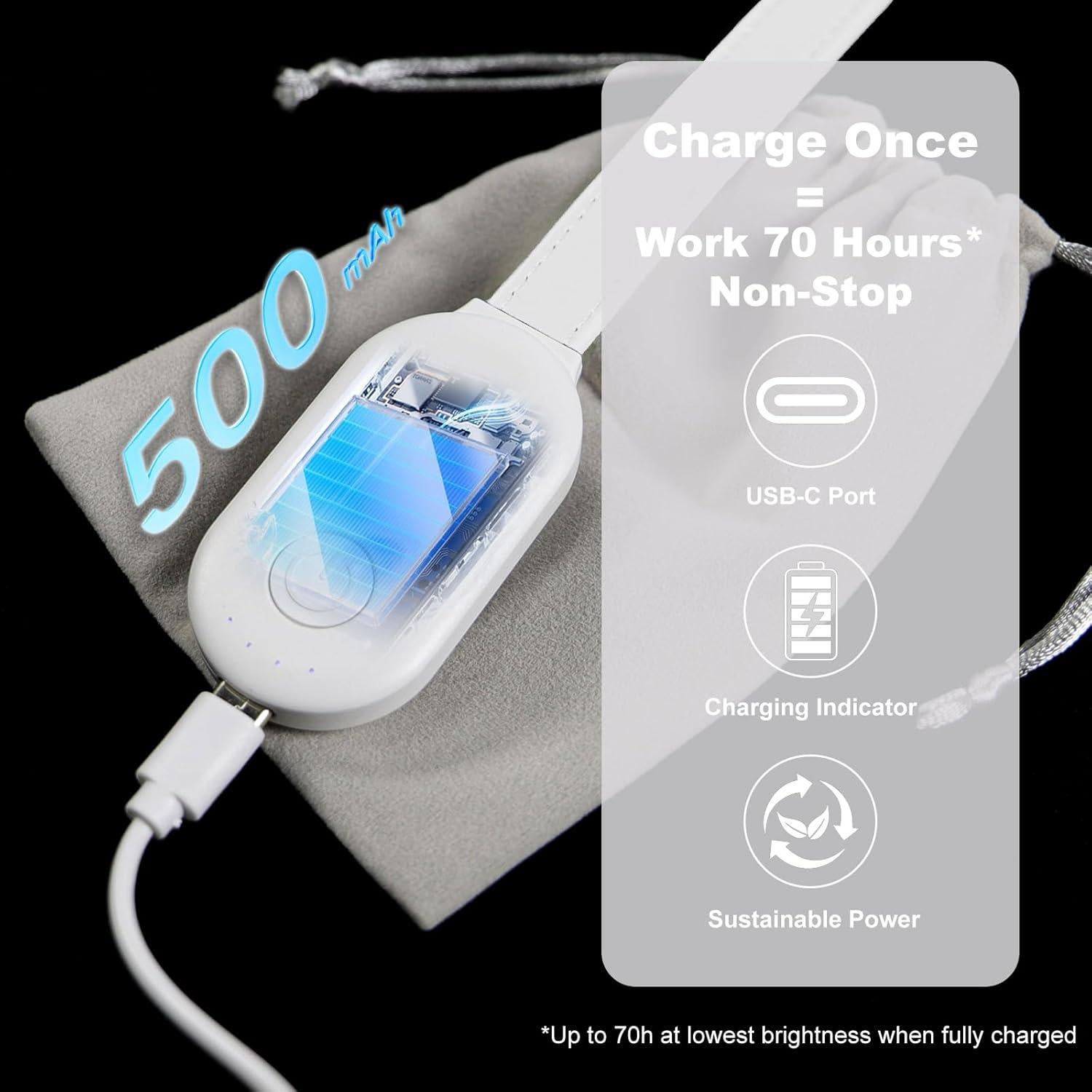 Luz de libro recargable Dongguan Kuke BLA20R 12 LED 4 colores