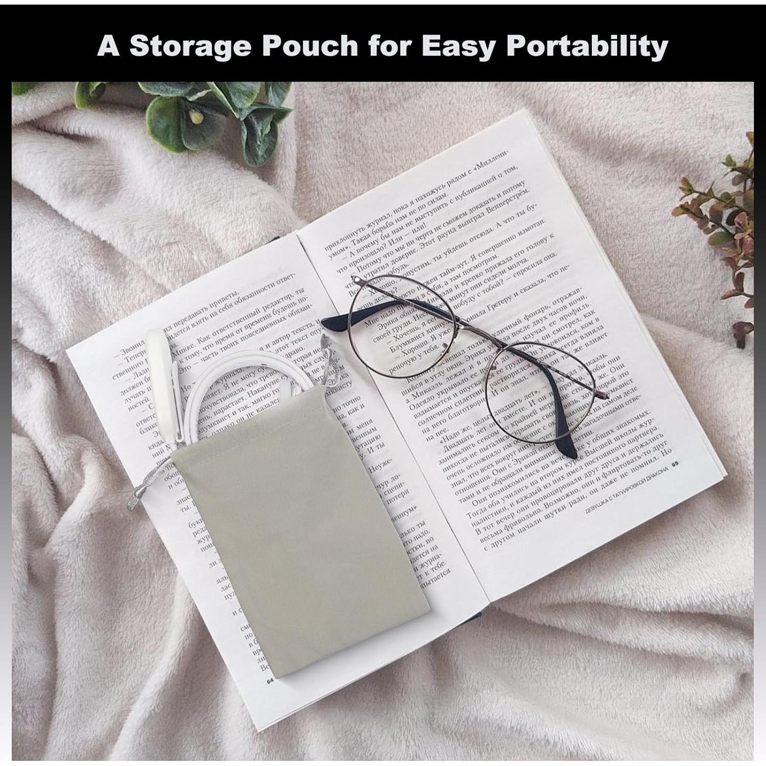 Luz de libro recargable Dongguan Kuke BLA20R 12 LED 4 colores