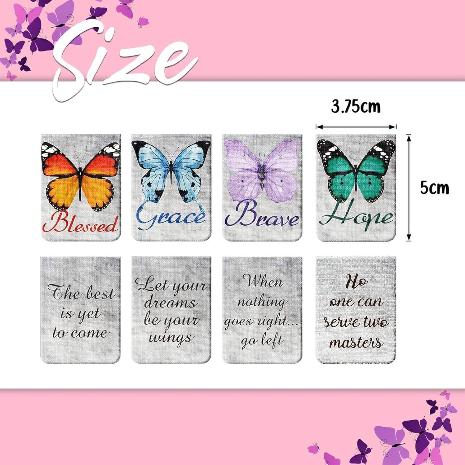 12 Marcadores Magnéticos Zonon con Citas Inspiradoras