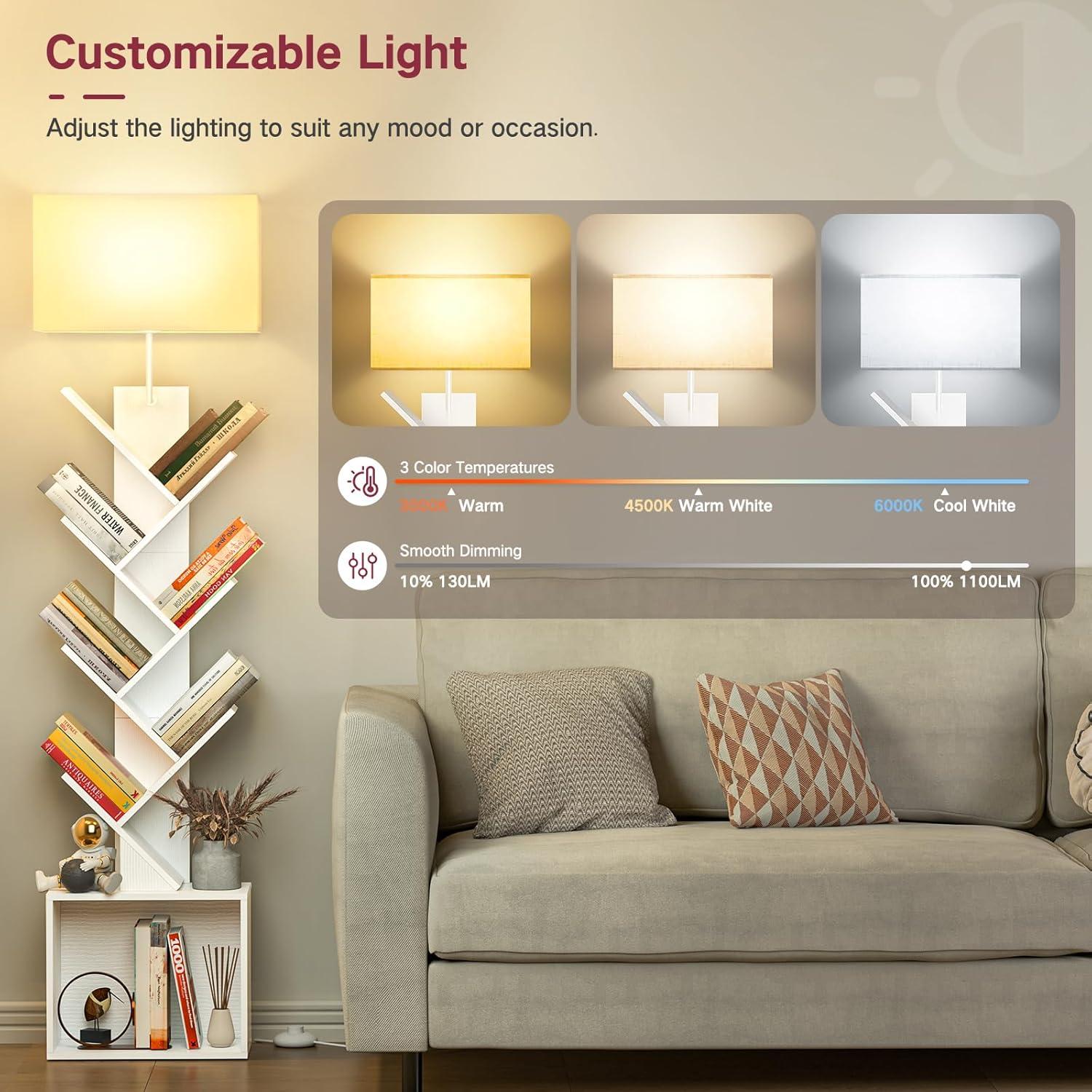 Estantería de Árbol 9 Niveles OUTONLIFE con Luz y Control Remoto