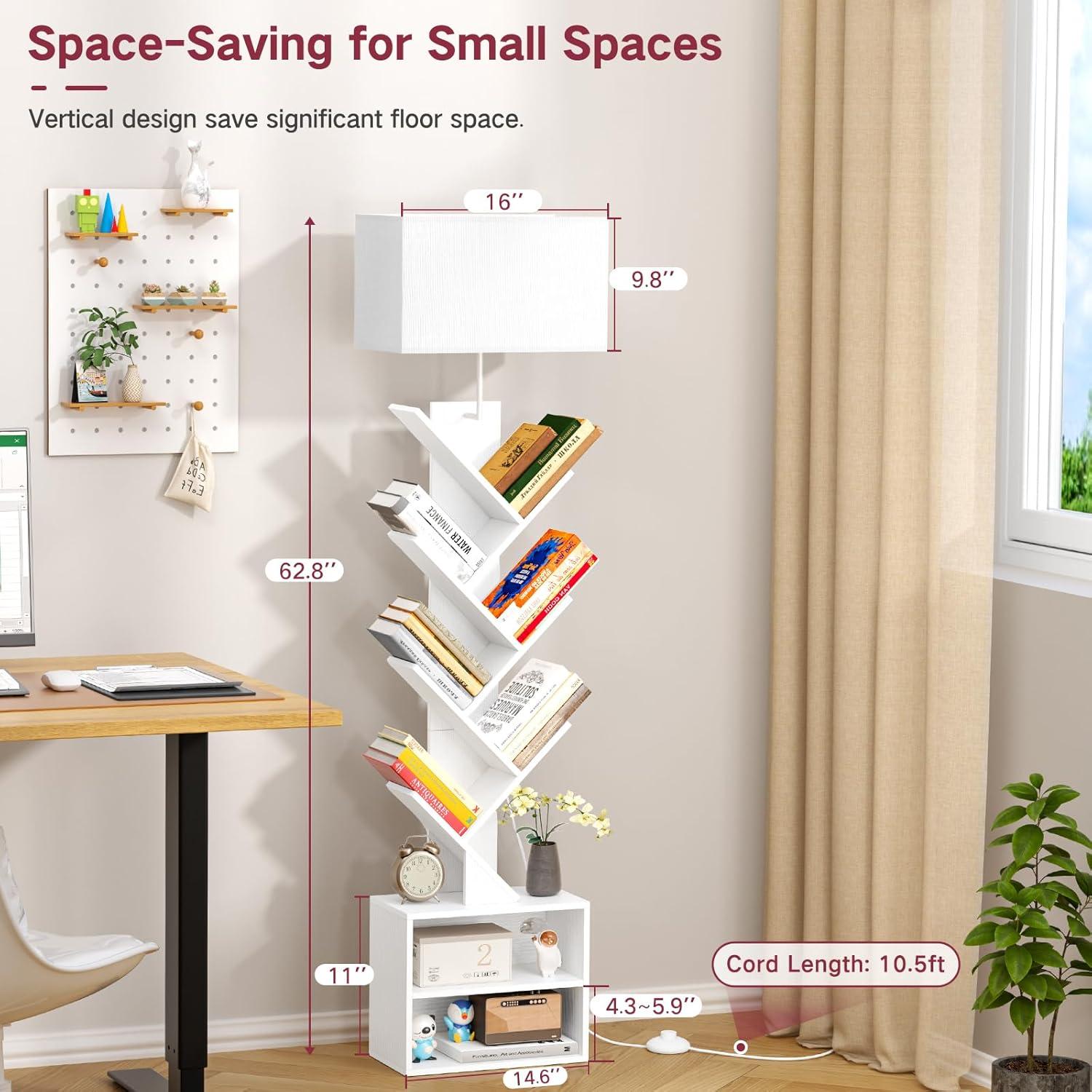 Estantería de Árbol 9 Niveles OUTONLIFE con Luz y Control Remoto