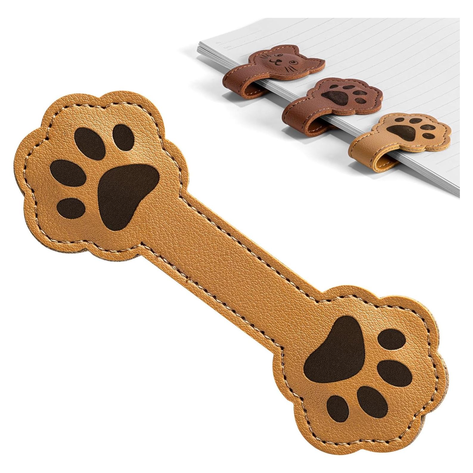 Marcadores Magnéticos de Cuero PU Likesing - 11.5x3.7cm