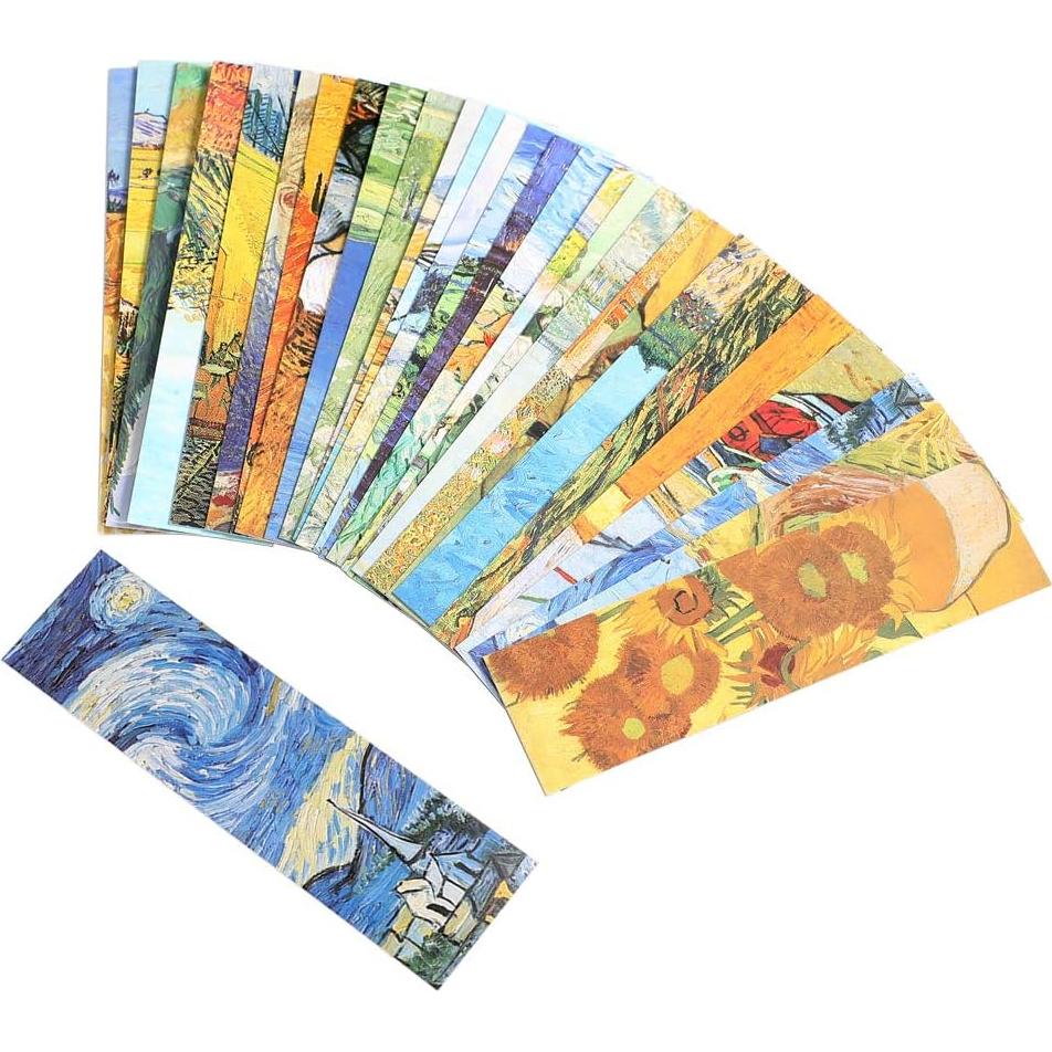 30 Marcadores de Papel YOSCO para Amantes de Libros
