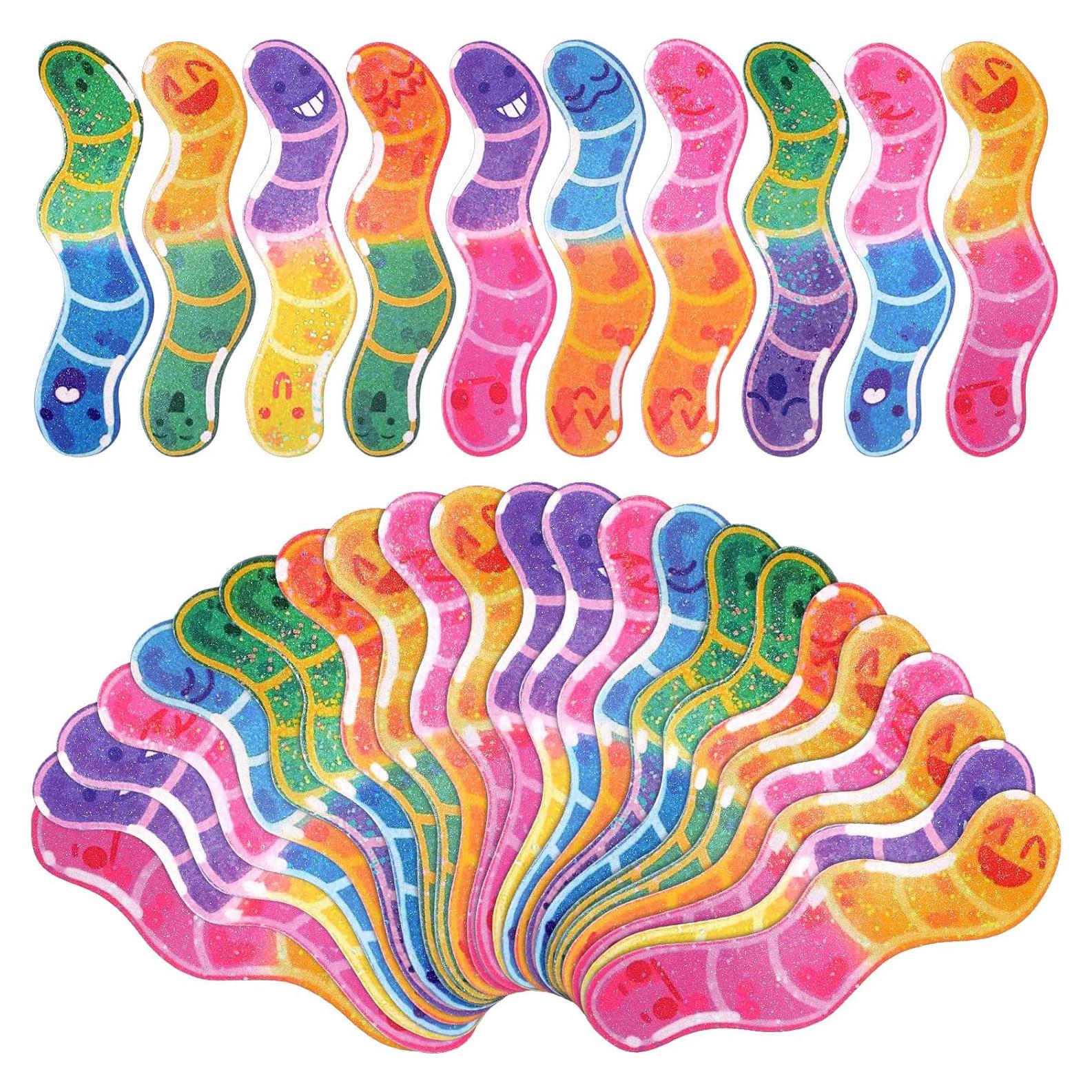 100 Marcadores de Libro Holográficos Skyygemm - Multicolor