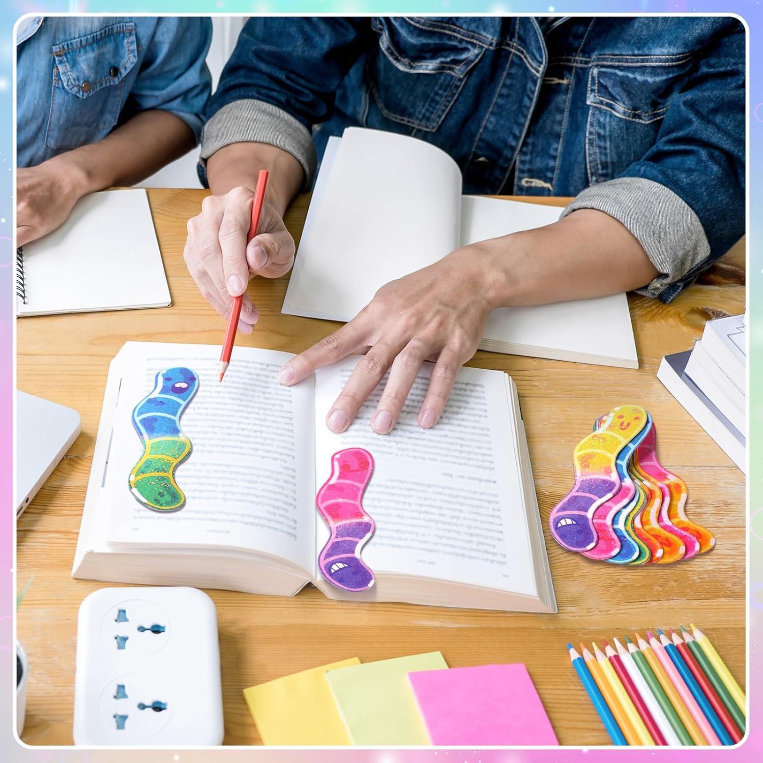 100 Marcadores de Libro Holográficos Skyygemm - Multicolor