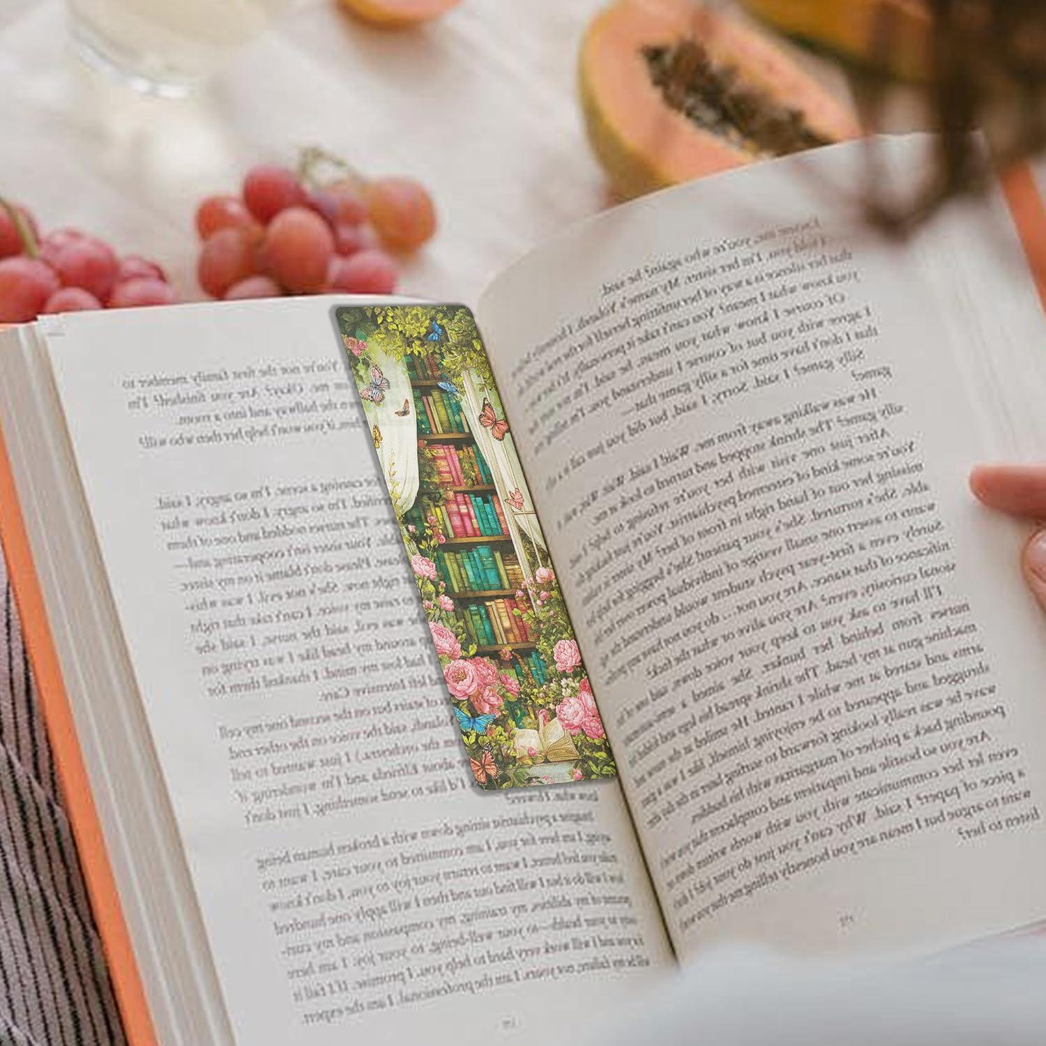 Juego de 10 Marcadores de Libros MENIFEND Biblioteca Secreta