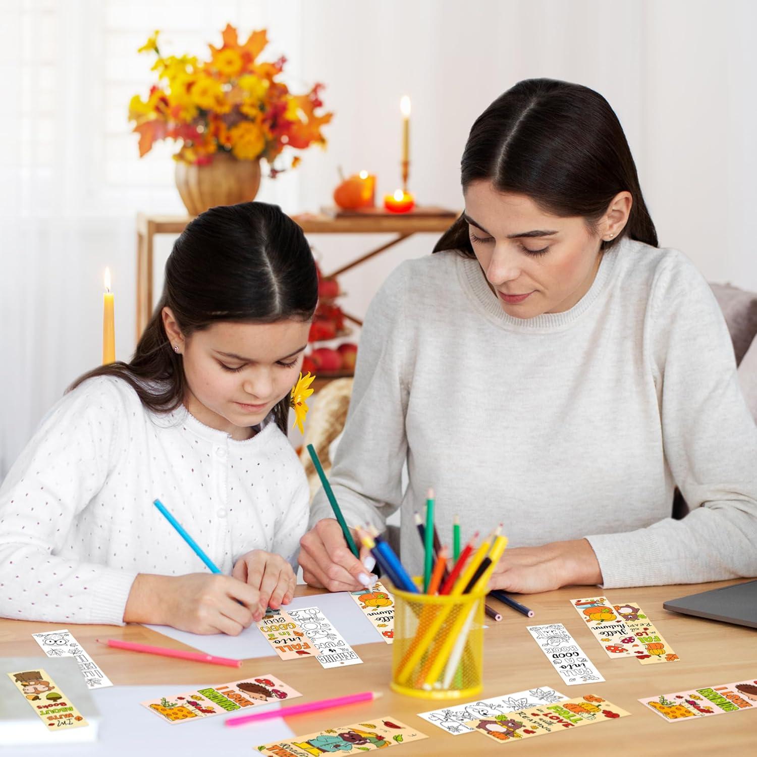 Marcadores para Colorear DIY X1zuue - 120 Pcs Animales Otoño