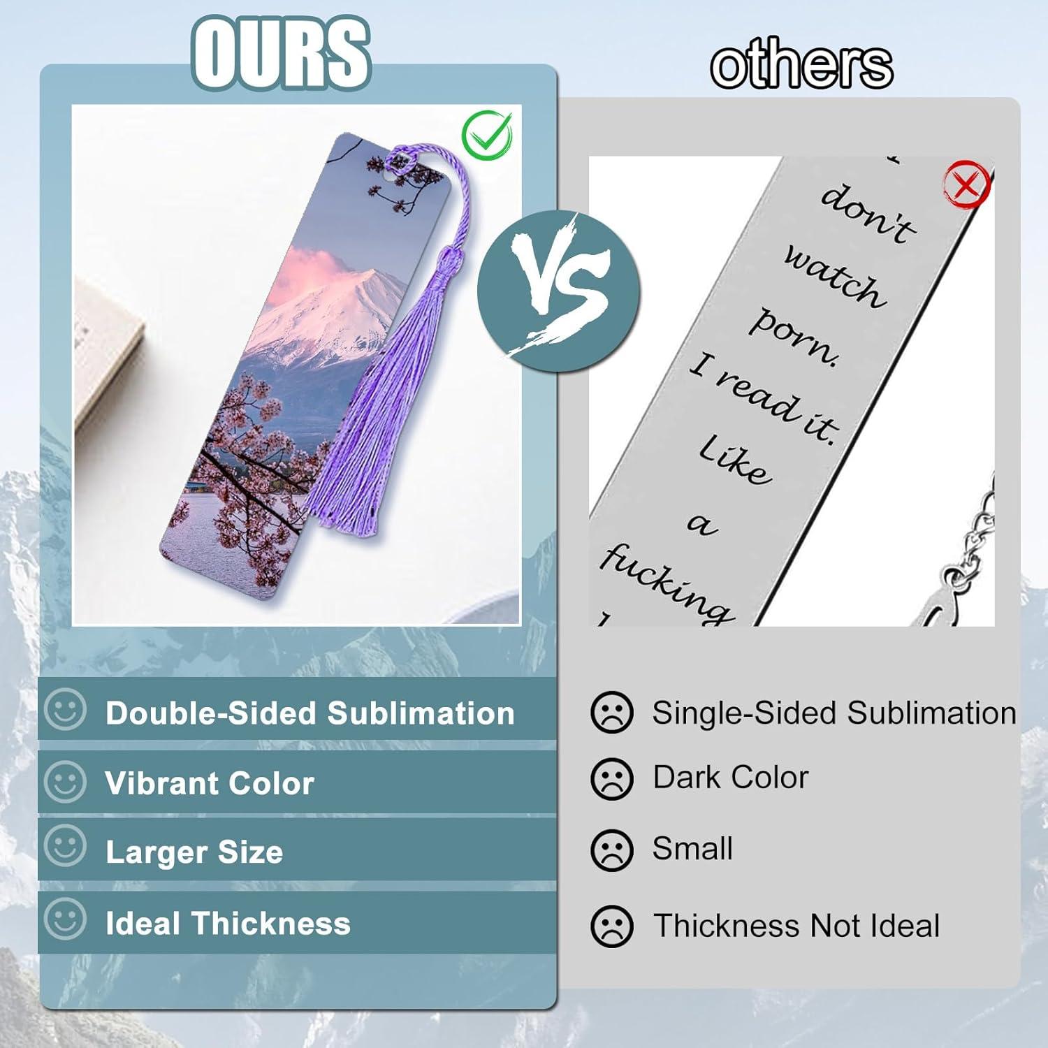 50 Marcadores de Aluminio para Sublimación Doble Cara AceSubli