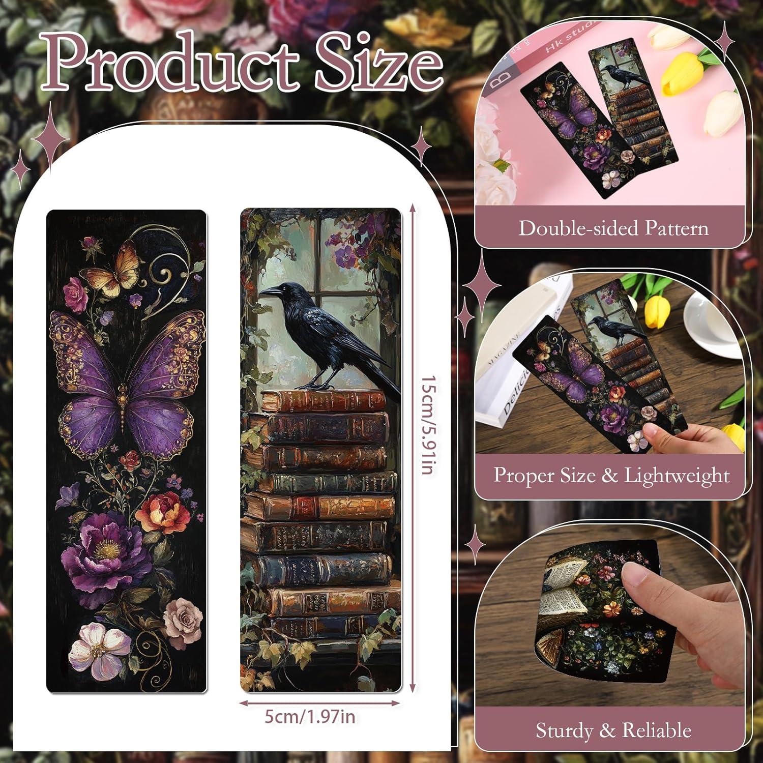 Marcadores de Libros Vintage Gótico Cosmisun - 120 Pcs