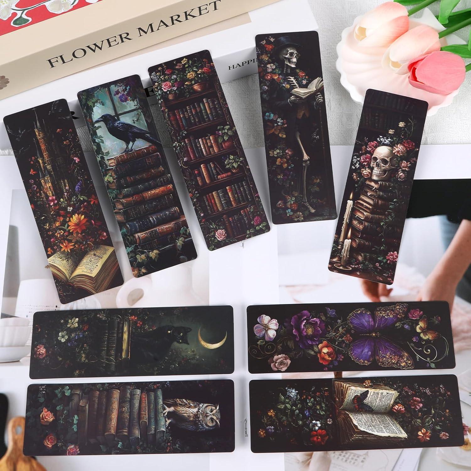 Marcadores de Libros Vintage Gótico Cosmisun - 120 Pcs