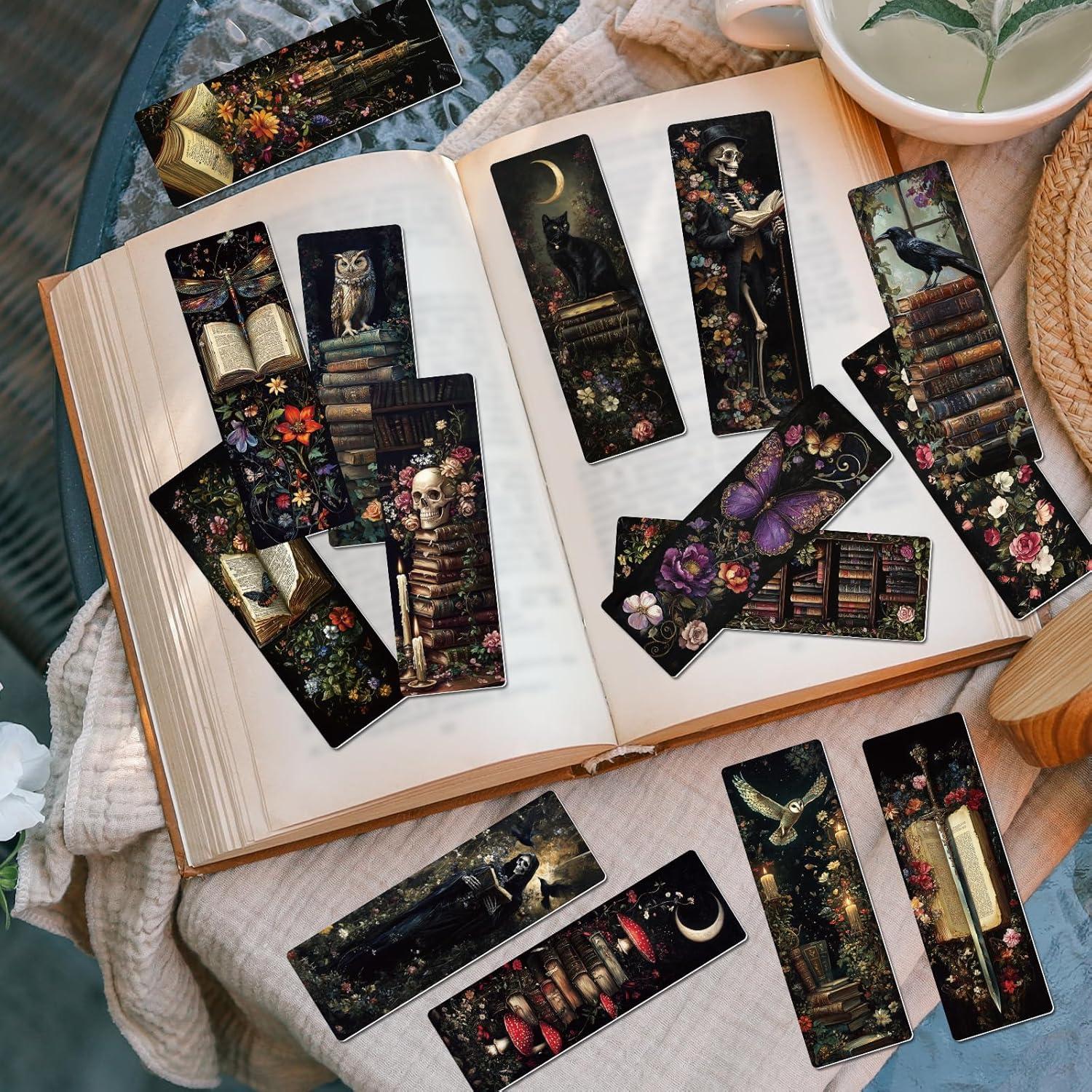 Marcadores de Libros Vintage Gótico Cosmisun - 120 Pcs