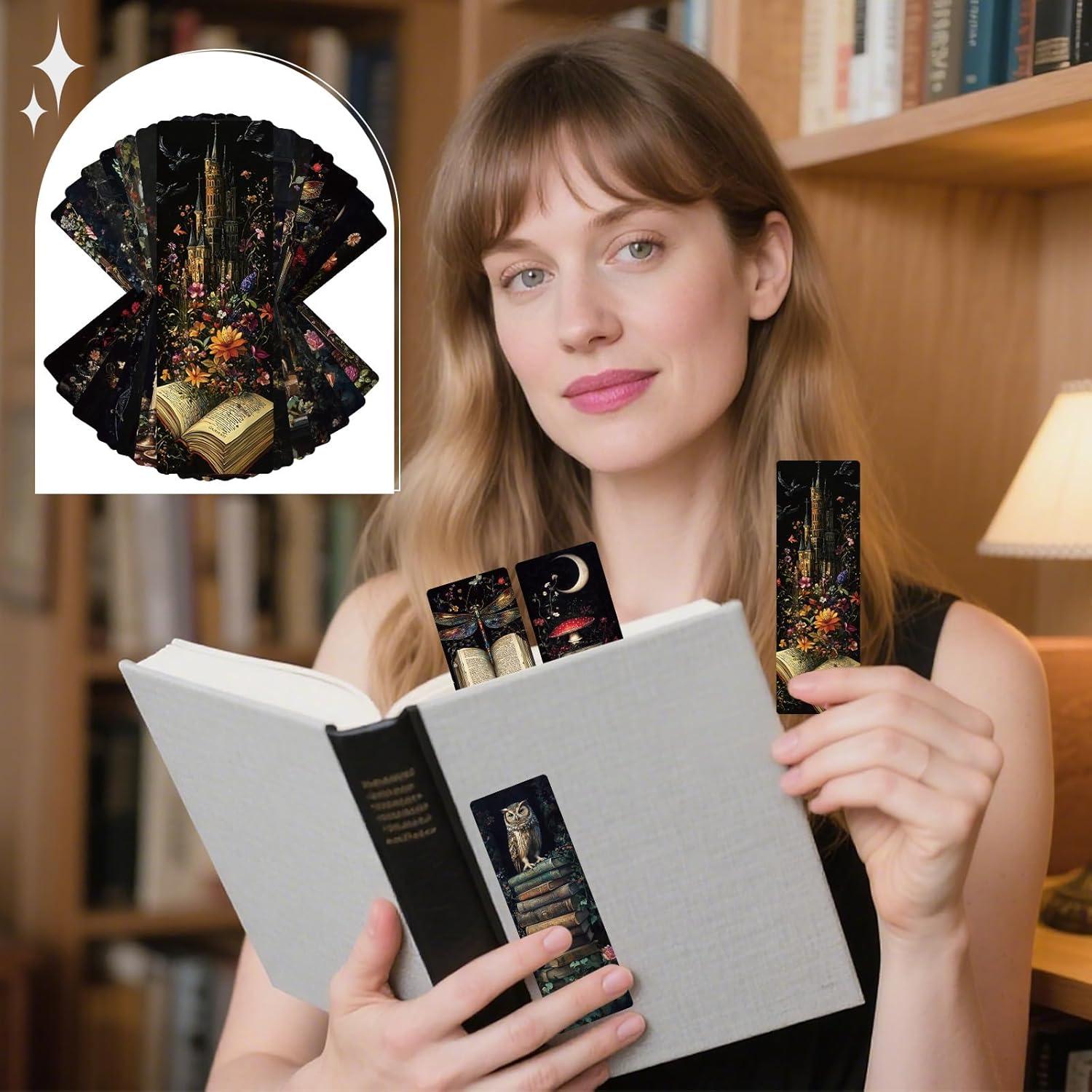 Marcadores de Libros Vintage Gótico Cosmisun - 120 Pcs