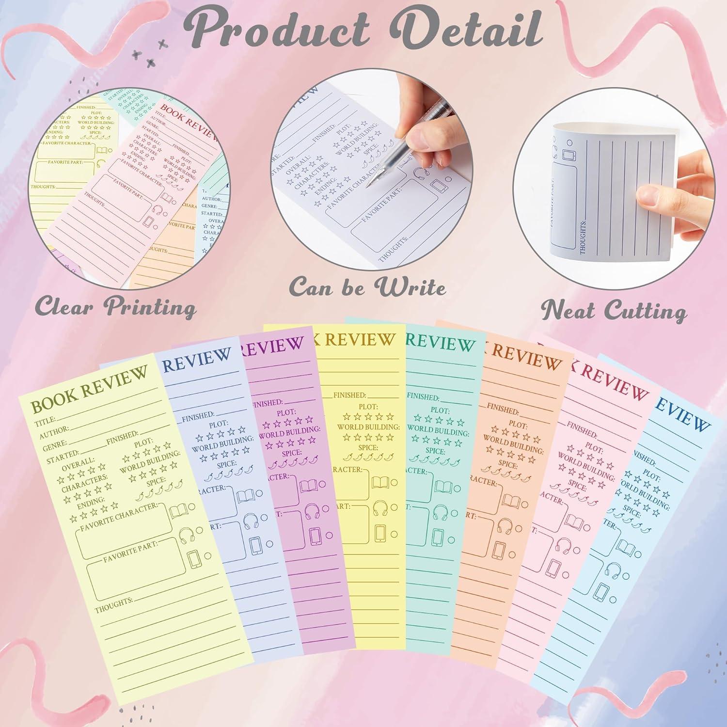 Marcadores de Reseña de Libros Coloridos L1rabe 120 Pcs